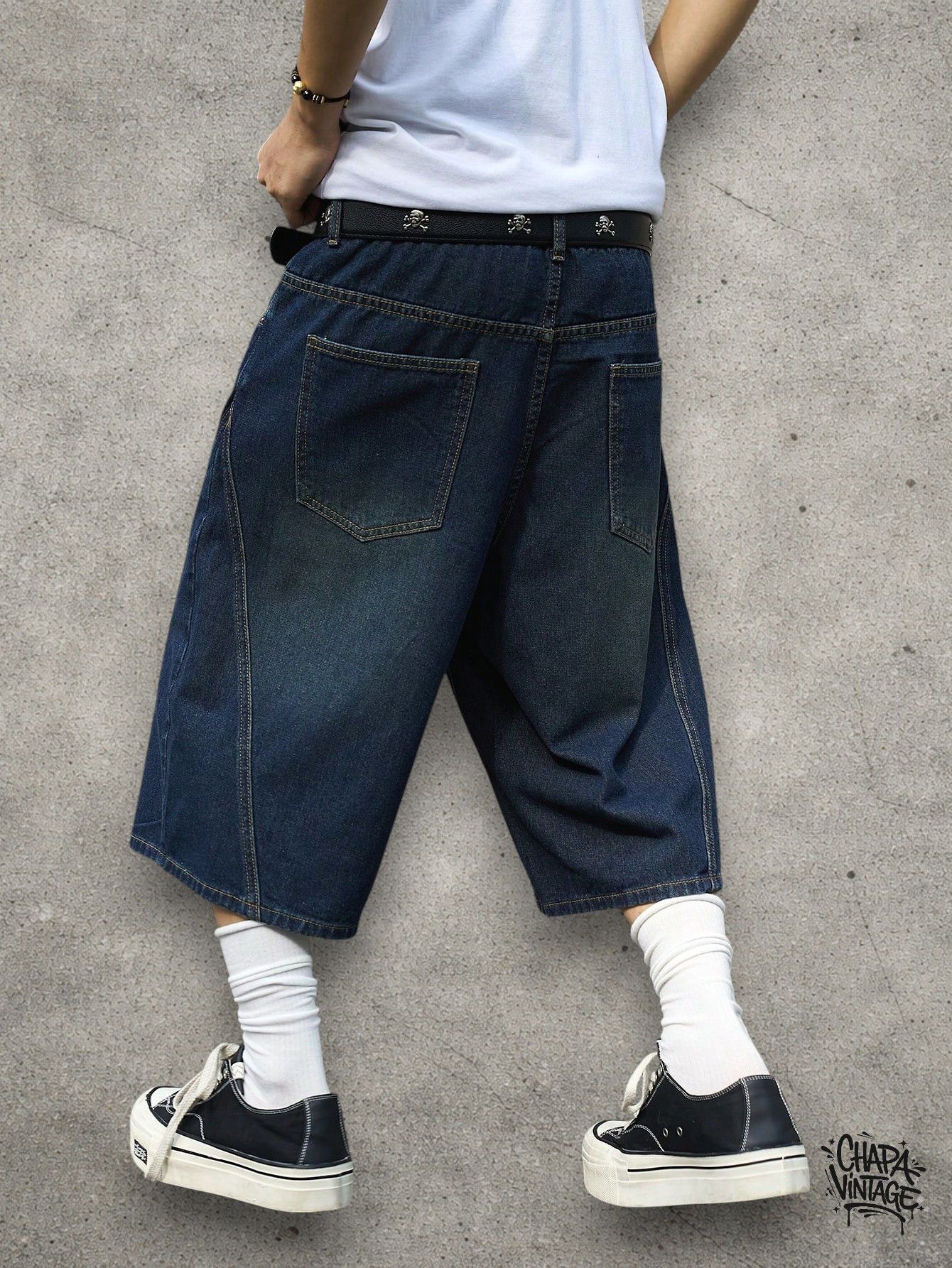 Vintage Denim jeans shorts Size US 32 / EU 48 - 3 Thumbnail