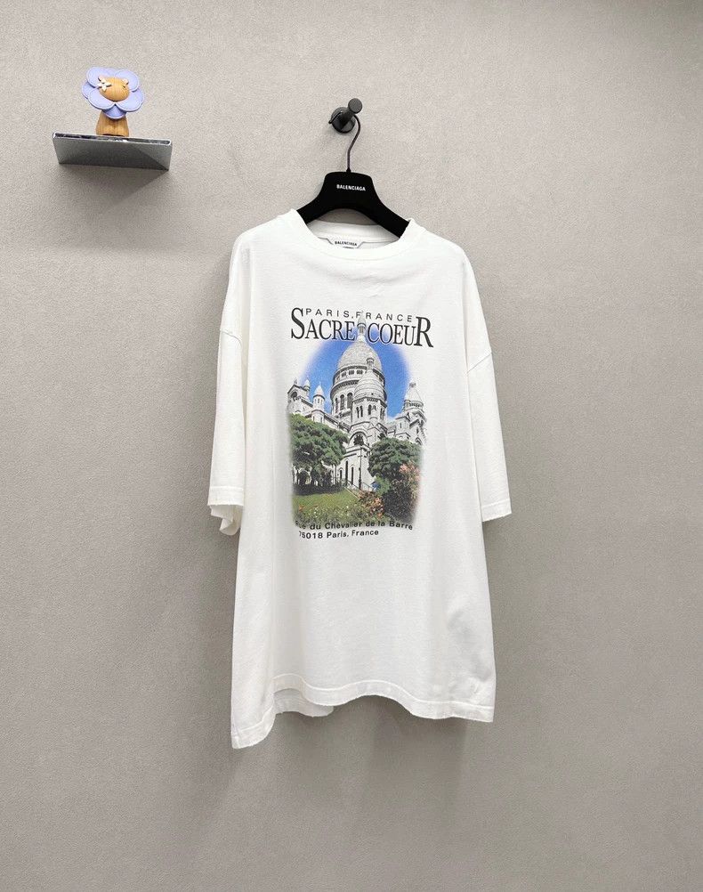 Balenciaga Balenciaga White short sleeves Size US M / EU 48-50 / 2 - 3 Thumbnail