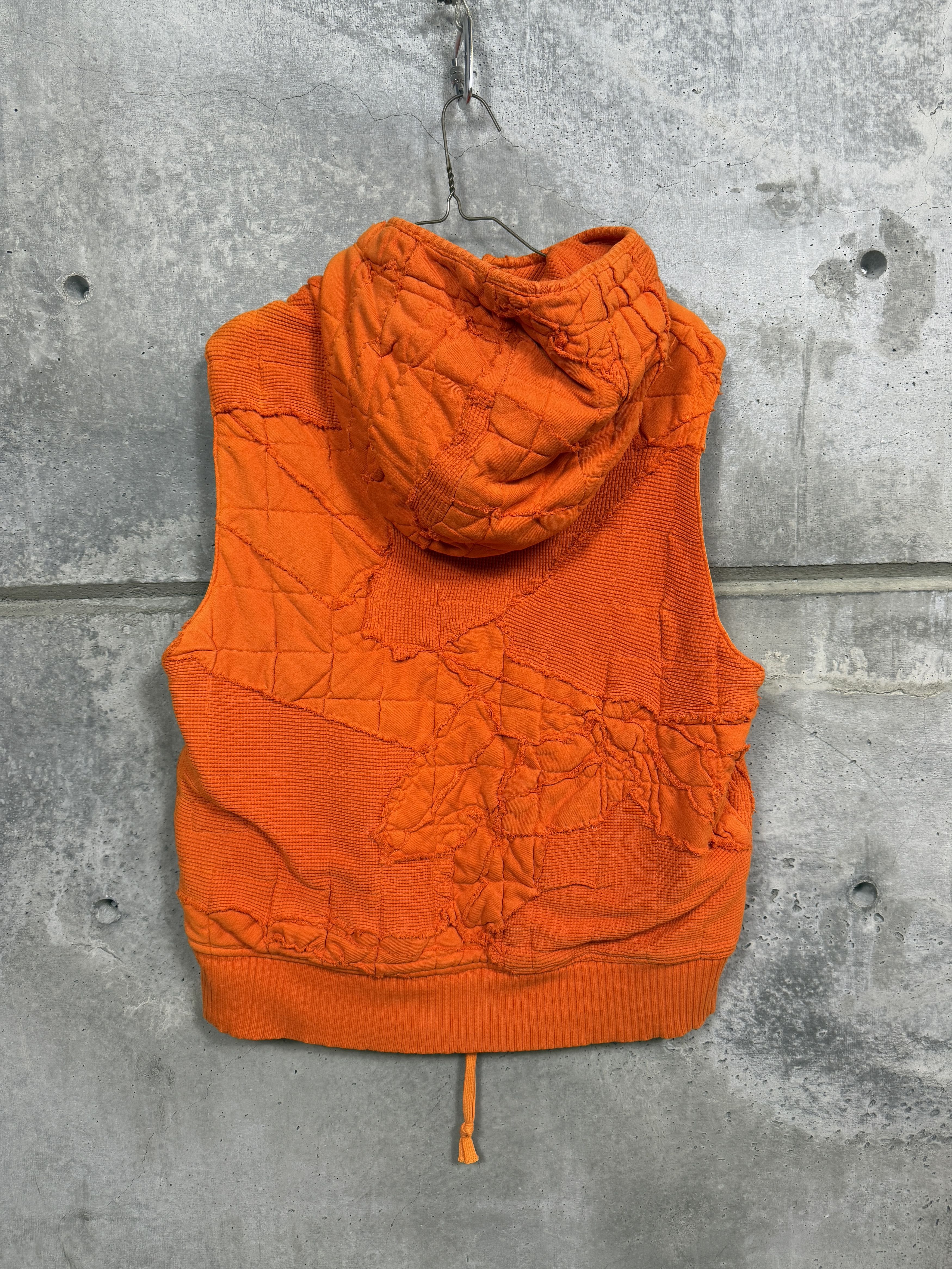 Greg Lauren $1500 Greg Lauren Orange Stitchwork Vest Size US L / EU 52-54 / 3 - 7 Thumbnail