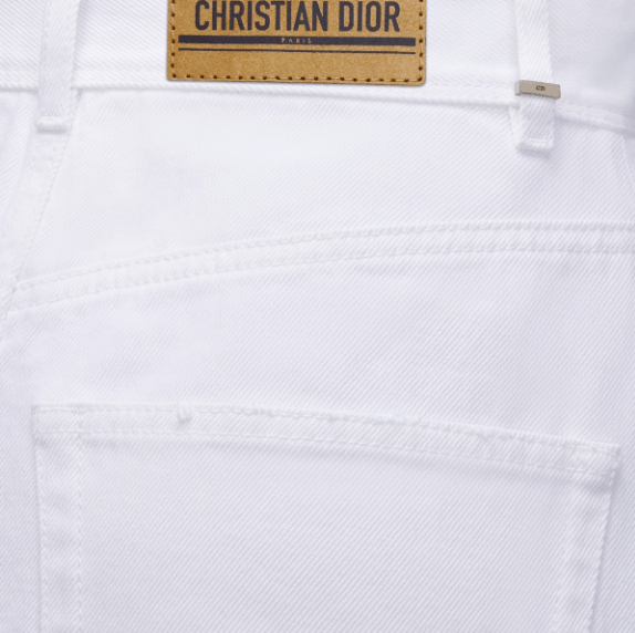 Dior o1w1db10925 442J21 Dioriviera Mini Skirt in White Size 27" / US 4 / IT 40 - 3 Thumbnail