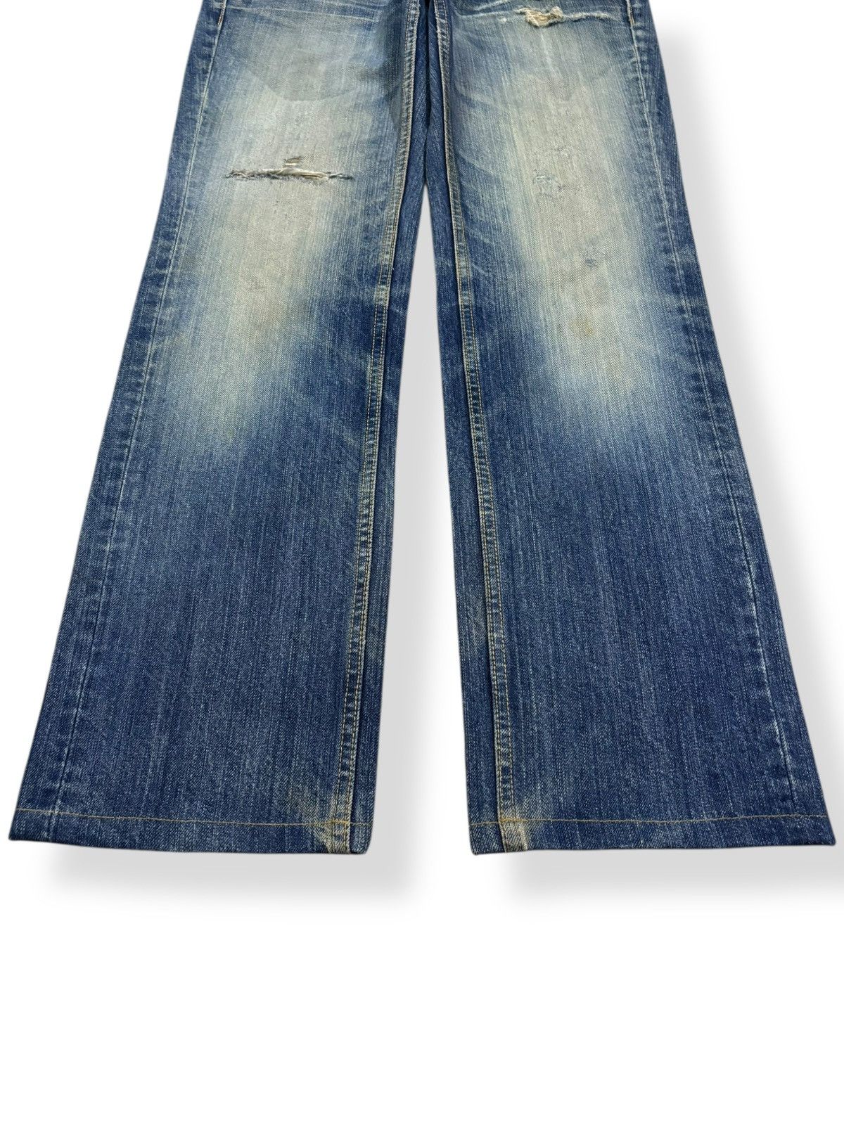 Studio D'Artisan Vintage Studio D’Artisan Studded Distressed Punk Jeans Size US 32 / EU 48 - 7 Thumbnail