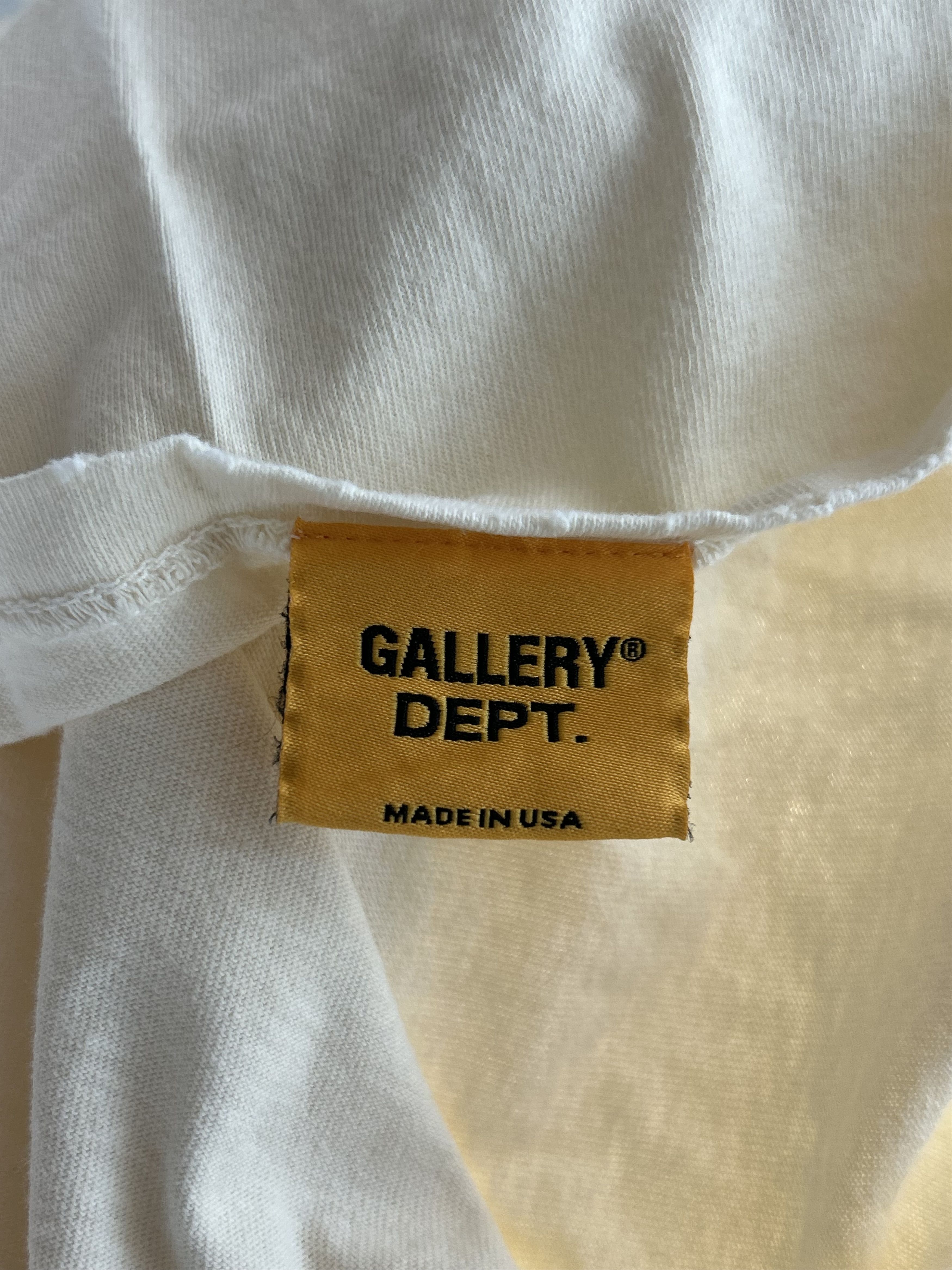 Gallery Dept. White & Blue Student Coach Reversible Logo T-Shirt Size US S / EU 44-46 / 1 - 4 Thumbnail
