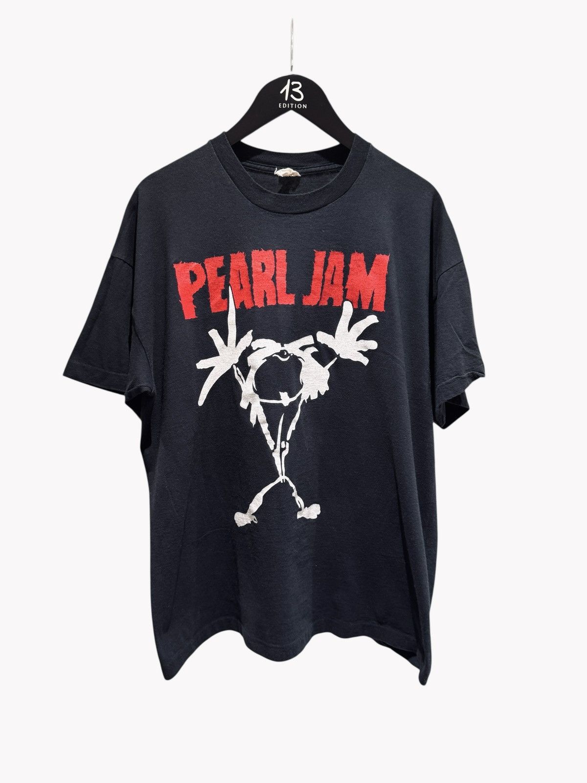 Band Tees Vintage Faded Pearl Jam Band Tee Size US XL / EU 56 / 4 - 1 Thumbnail