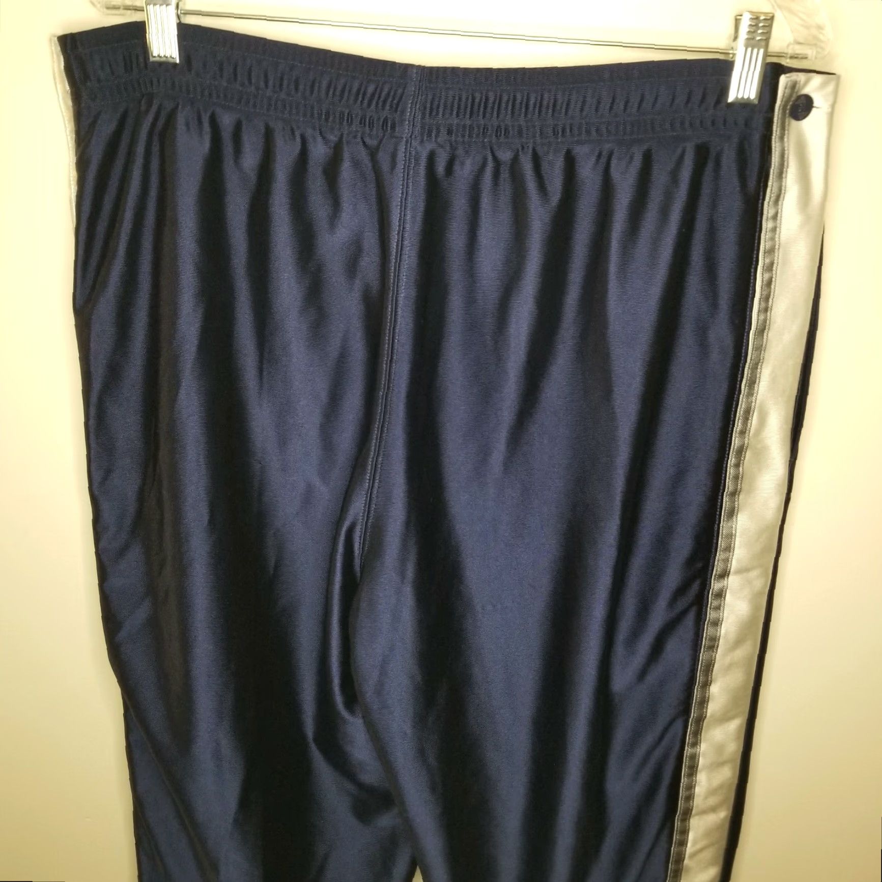 Adidas Adidas Mens Blue Breakaway Track Pants Size L Size US 33 - 5 Thumbnail
