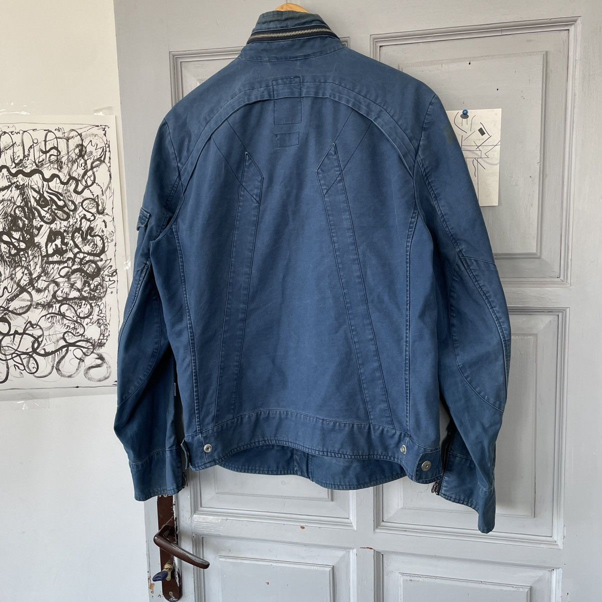 G-Star × Vintage Vintage Avantgarde G-Star Distressed G-Star RAW Sz L Size US L / EU 52-54 / 3 - 5 Thumbnail