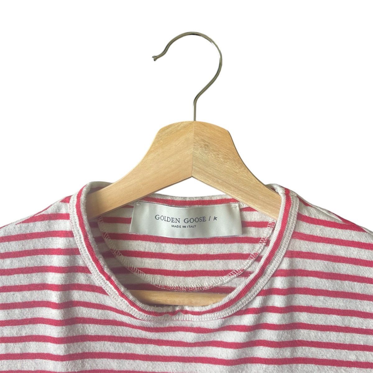 Golden Goose Golden Goose Red & White Striped Womens Long Sleeve Size S / US 4 / IT 40 - 2 Thumbnail