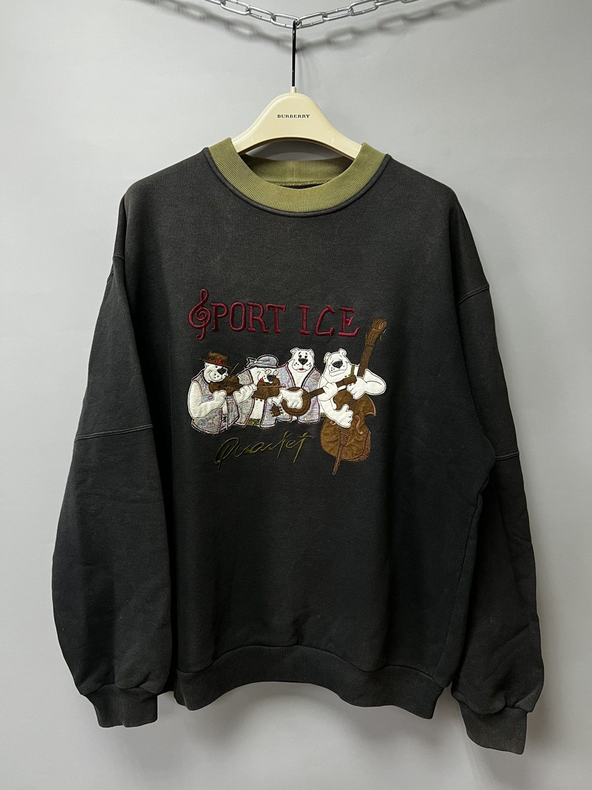 Iceberg × Vintage Vintage 90s Sport Ice by Iceberg Sweatshirt Size US XL / EU 56 / 4 - 1 Thumbnail