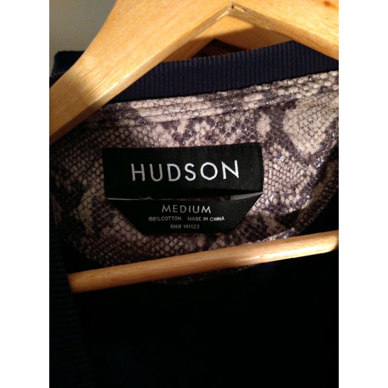 Hudson VINTAGE Hudson Men’s Long Sleeve Sweater Detachable Sleeve Size M Faux Leather Size US M / EU 48-50 / 2 - 4 Thumbnail