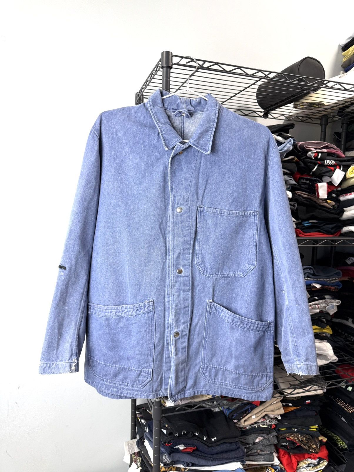 Le Laboureur Vintage Vetra Le Lude France Work Jacket Military Size US M / EU 48-50 / 2 - 1 Thumbnail