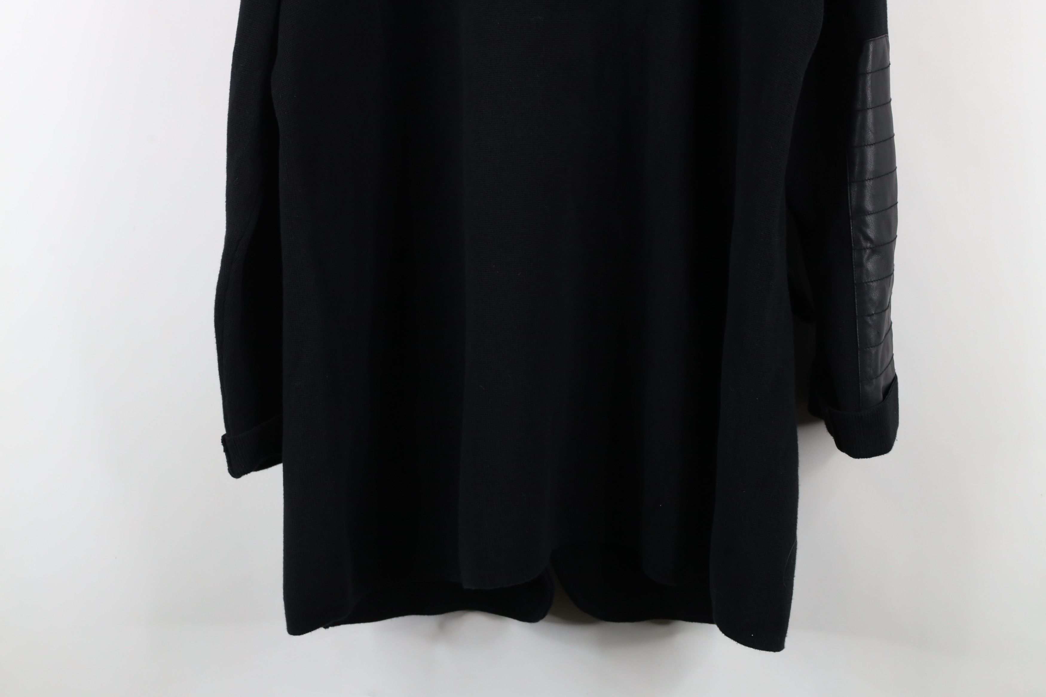 Ralph Lauren × Vintage Vintage 90s Ralph Lauren Patch Knit Sweater Blazer Jacket Size XL / US 12-14 / IT 48-50 - 16 Thumbnail