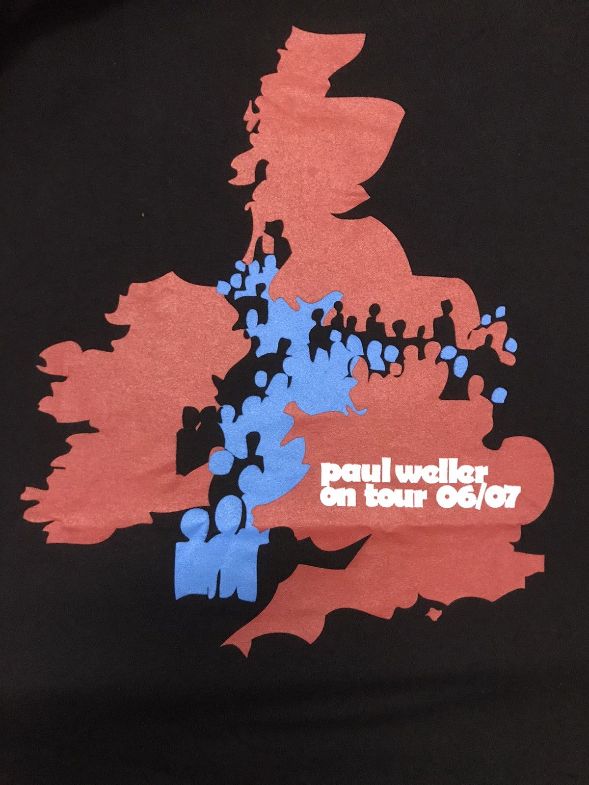 Band Tees × Hanes × Vintage PAUL WELLER TOUR 06/07 Size US M / EU 48-50 / 2 - 3 Thumbnail