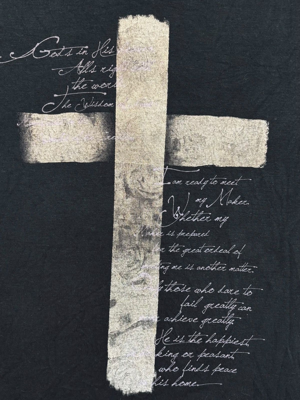 KMRii 2000s Hideways Nicole - Vkei Style Cross Poem Vneck LS Size US M / EU 48-50 / 2 - 6 Thumbnail