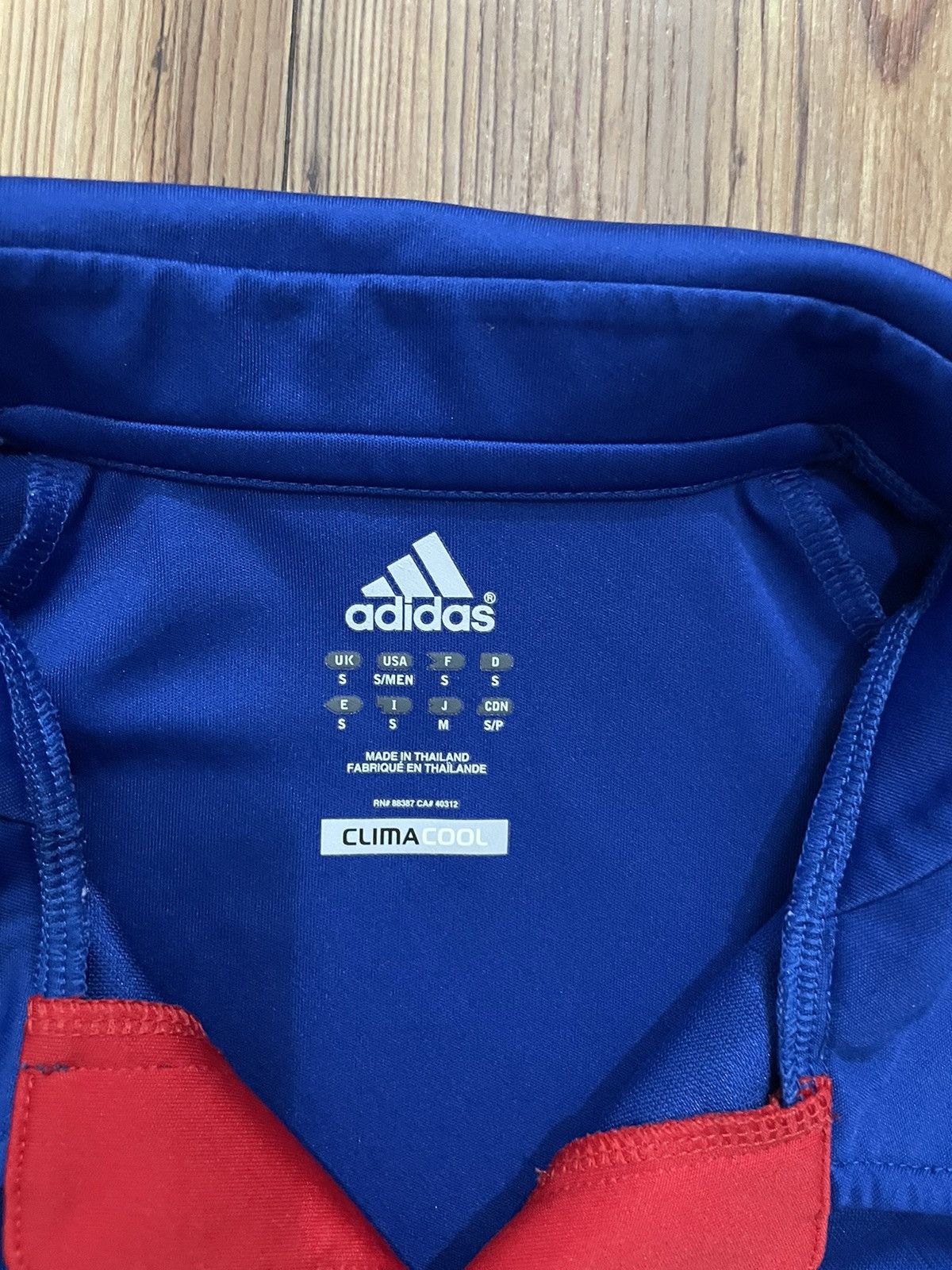 Adidas Adidas Olympic Lyonnaise 2012-2013 Sz S Size US S / EU 44-46 / 1 - 2 Thumbnail