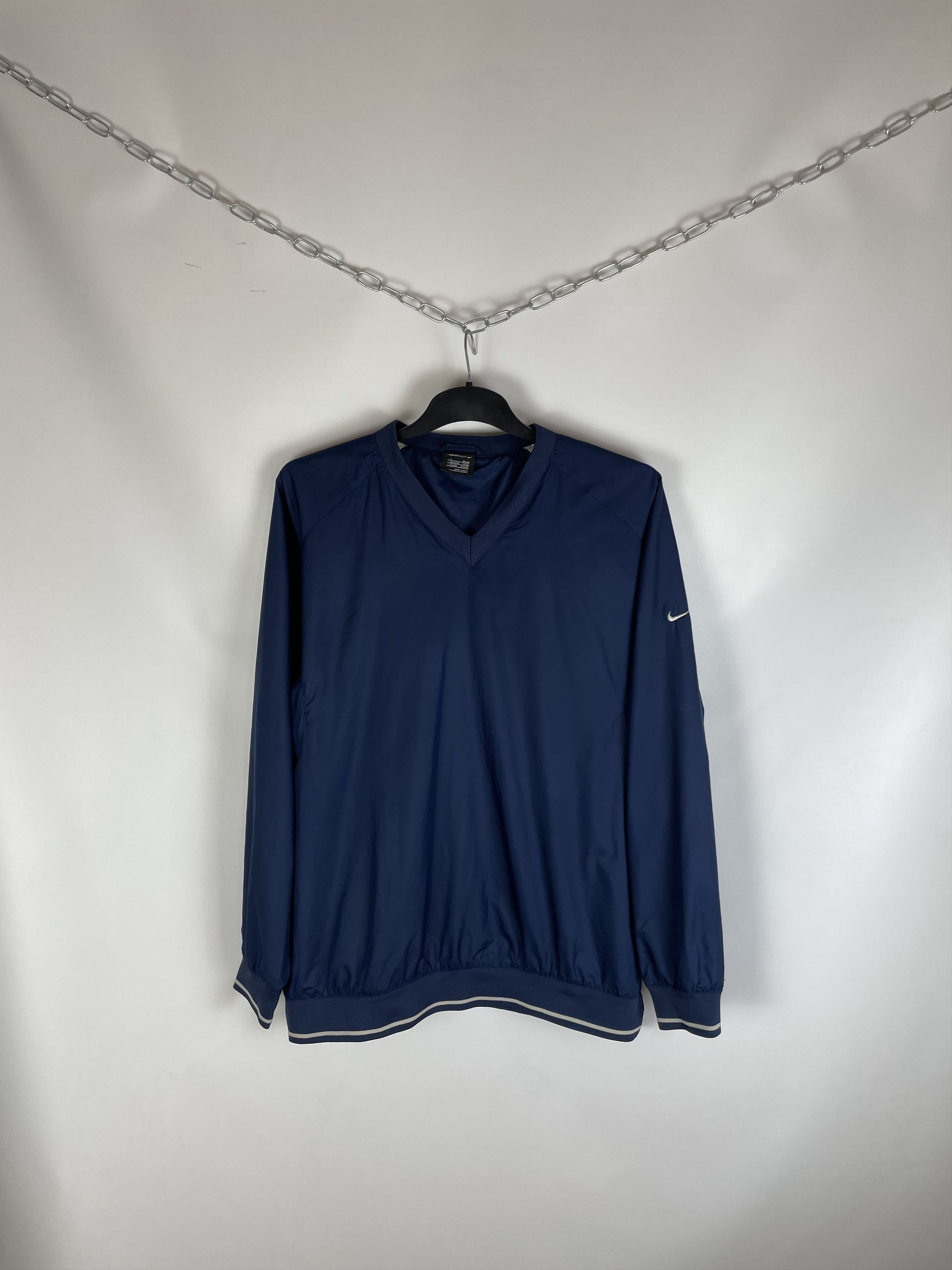 Nike Nike Sweatshirt nylon vintage Y2k Size US L / EU 52-54 / 3 - 1 Thumbnail
