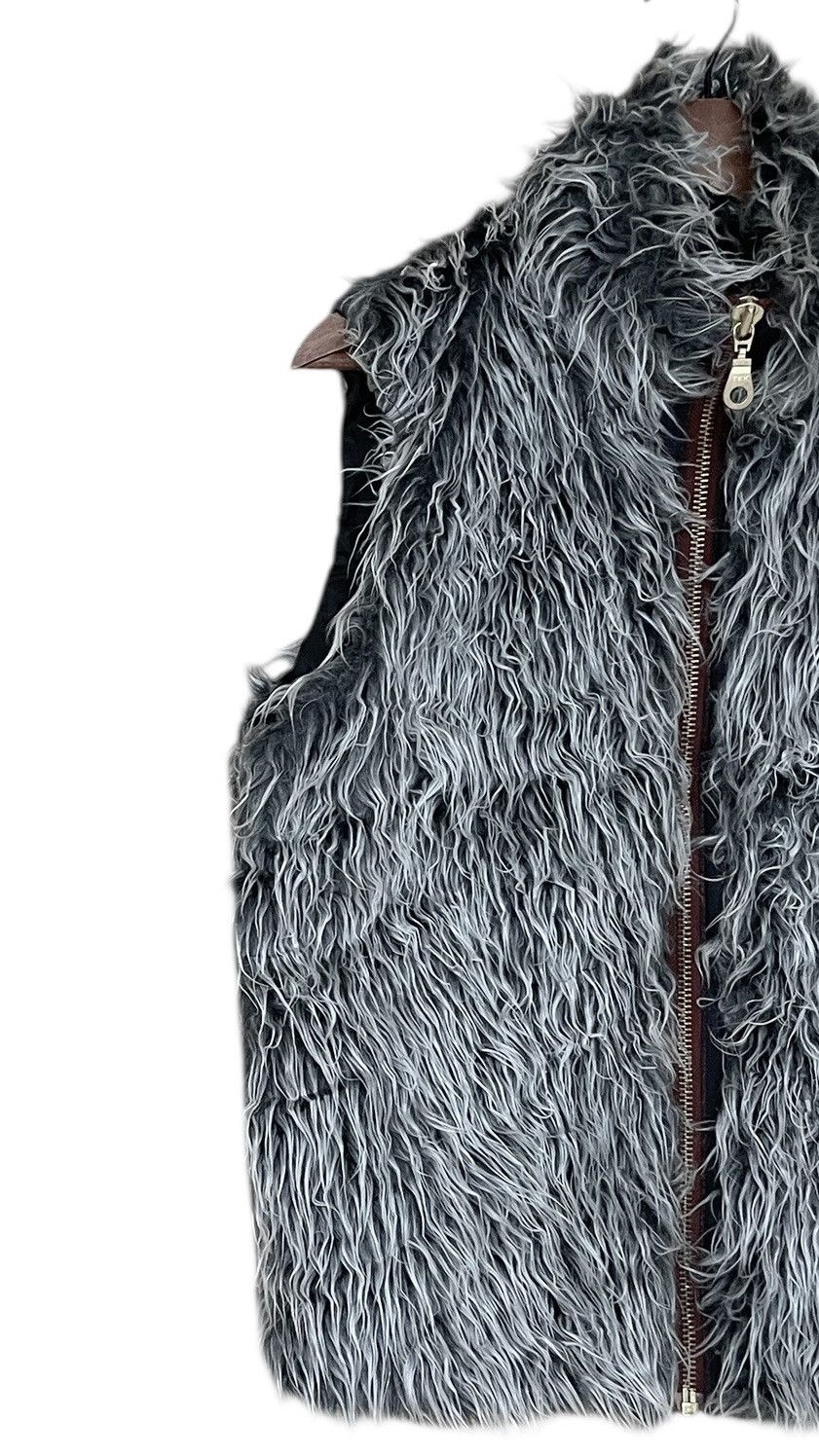 Japanese Brand × Vintage Vintage Japanese Brand Place Plan Fur Vests 2000s Size US L / EU 52-54 / 3 - 3 Thumbnail
