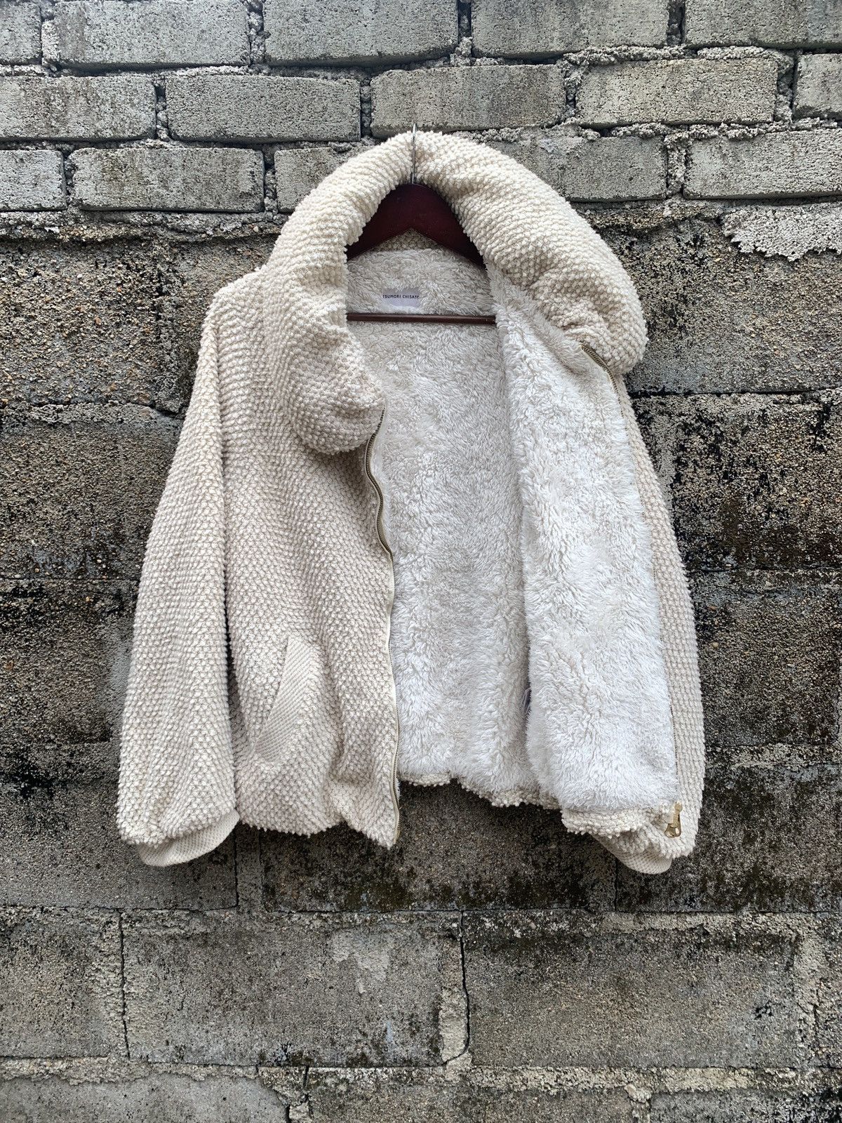 Issey Miyake × Japanese Brand × Tsumori Chisato Tsumori Chisato Sherpa Fleece Jacket Size US M / EU 48-50 / 2 - 9 Thumbnail