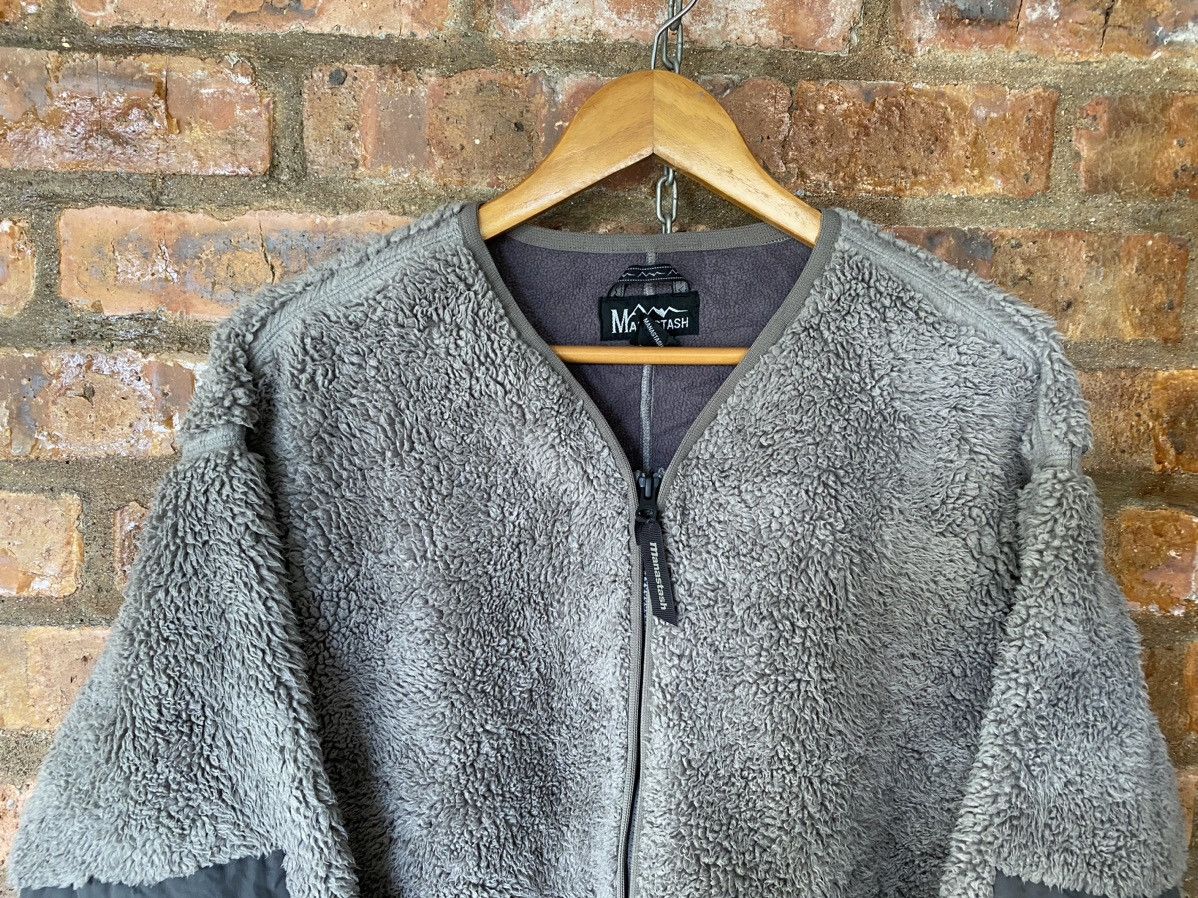 Japanese Brand × Manastash 2000s Manastash deep pile Fleece Jacket Size US M / EU 48-50 / 2 - 3 Thumbnail