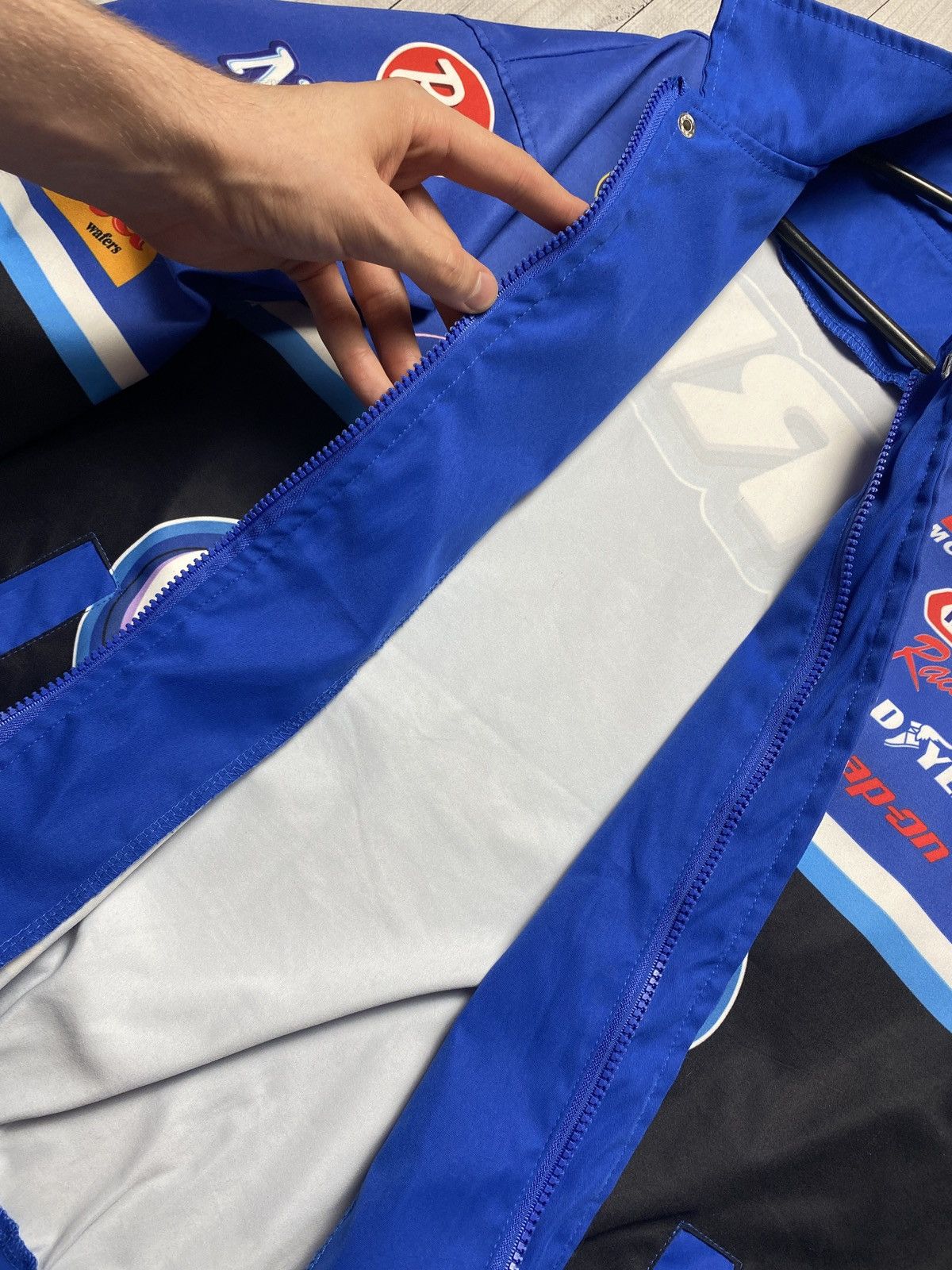 Other Oreo racing jacket multilogo Y2K Size US L / EU 52-54 / 3 - 4 Thumbnail