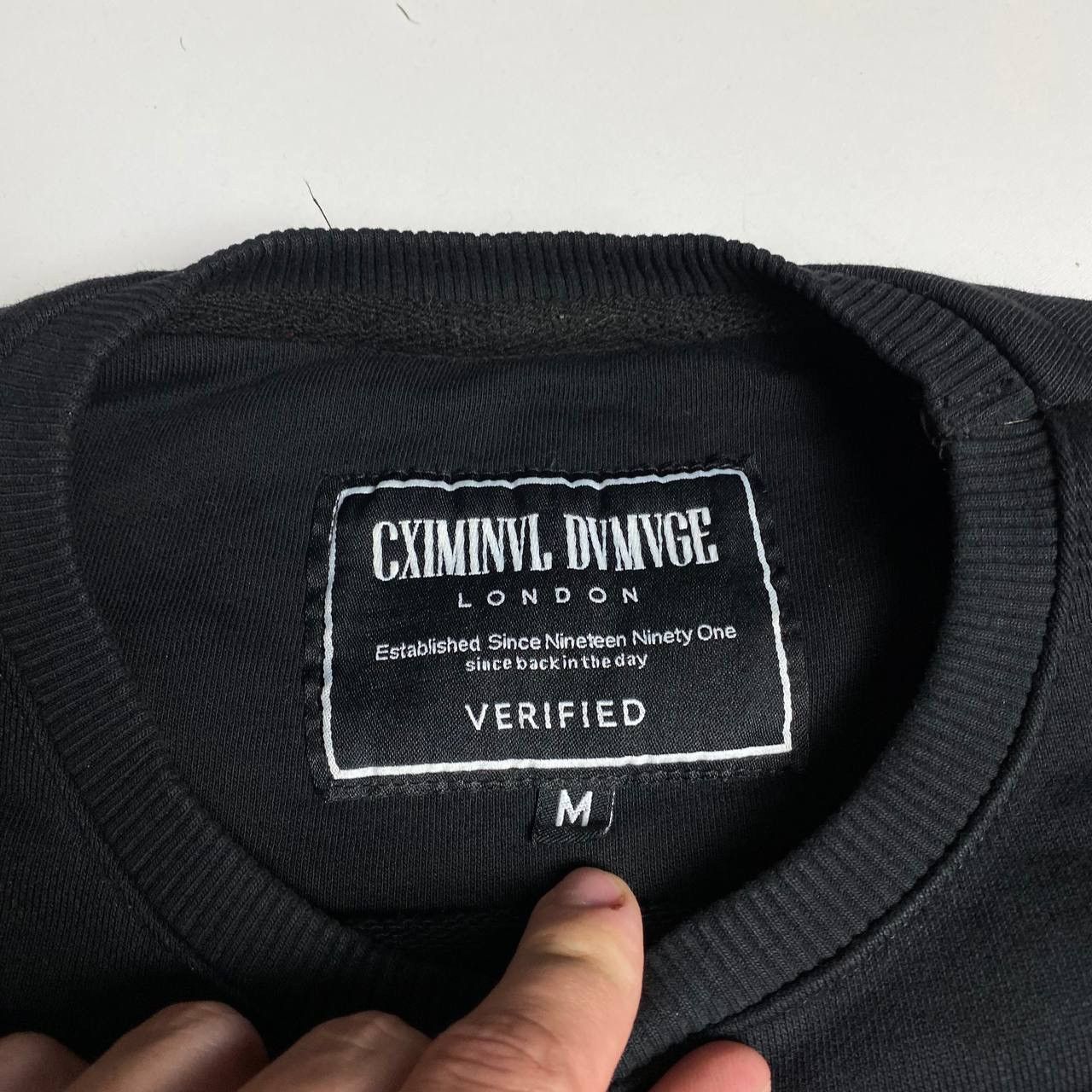 Criminal Damage Criminal Damage sweatshirt Size:M Size US M / EU 48-50 / 2 - 7 Thumbnail