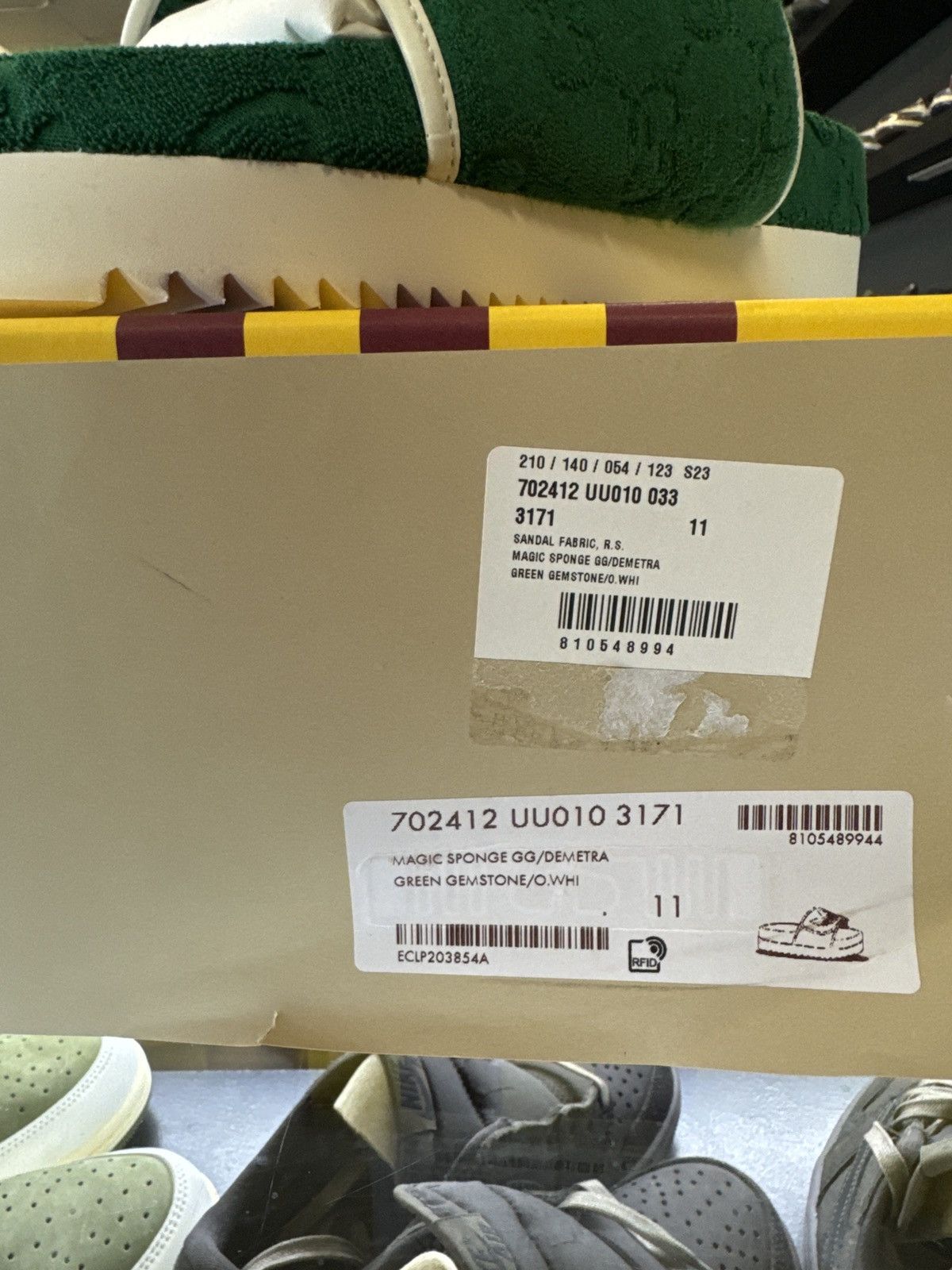 Gucci ADIDAS GUCCI SLIDED Size US 11 / EU 44 - 4 Thumbnail