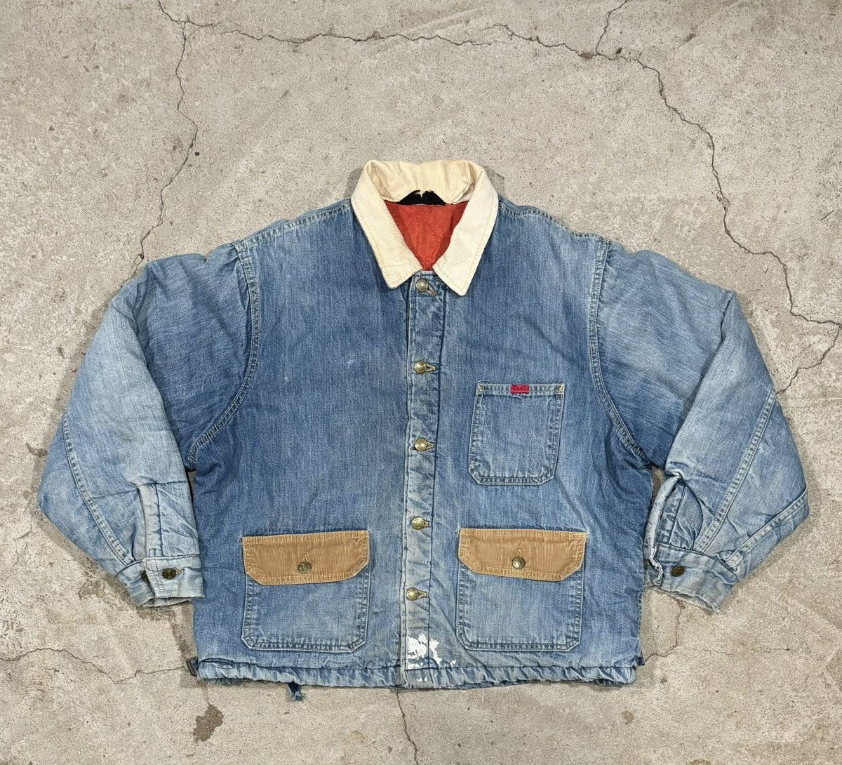 Big Mac 1960-70s Big Smith Insulated Denim Jacket | Grailed