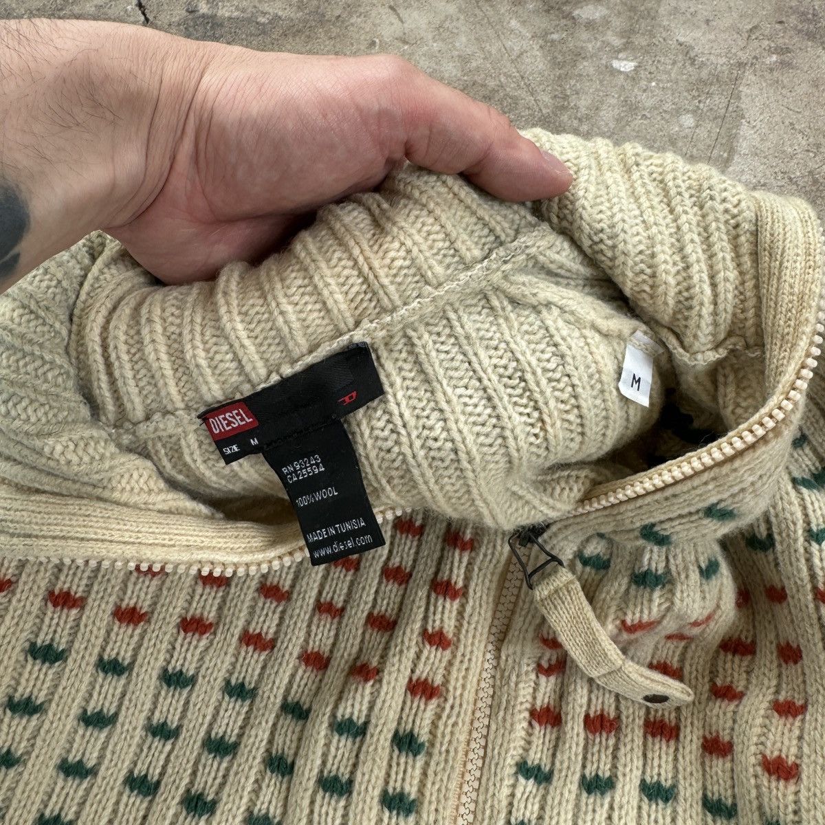 Diesel Vintage Diesel Wool Knitwear Sweater Size US M / EU 48-50 / 2 - 7 Thumbnail