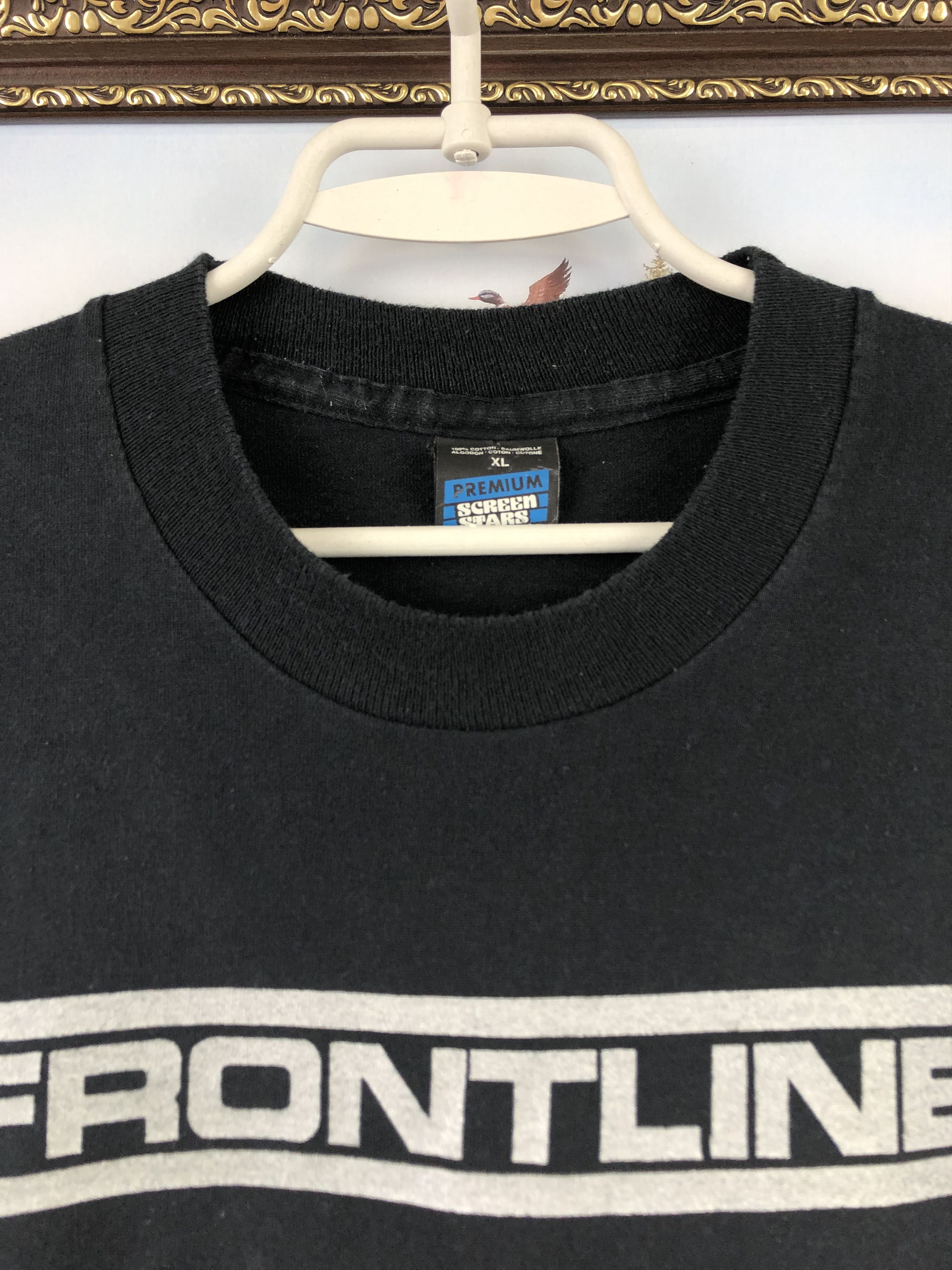 Band Tees Vintage 90's Public Enemy Shirt Frontline Hip Hop Tee Fight Size US XL / EU 56 / 4 - 6 Thumbnail