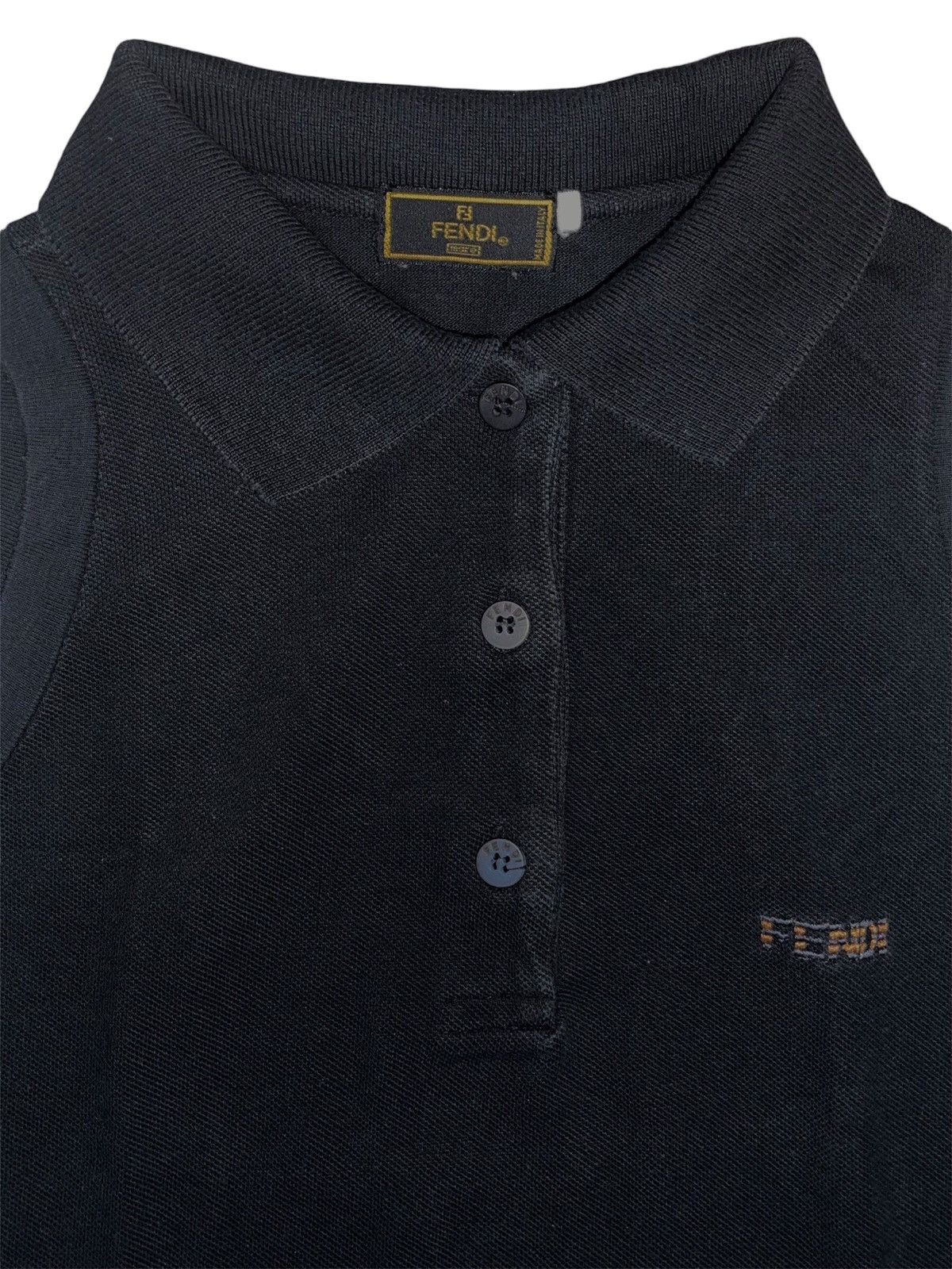Fendi FENDI SLEEVELESS POLO Size S / US 4 / IT 40 - 3 Thumbnail