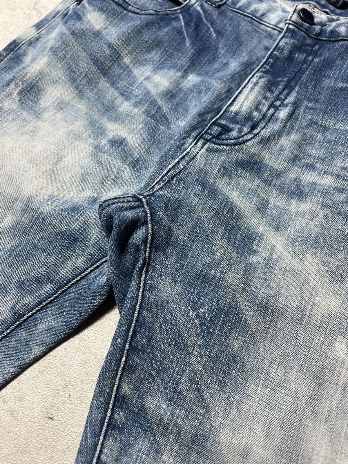 Japanese Brand Vintage Kai Aakmann Baggy Distressed Acid Washed Pants Size US 30 / EU 46 - 5 Thumbnail