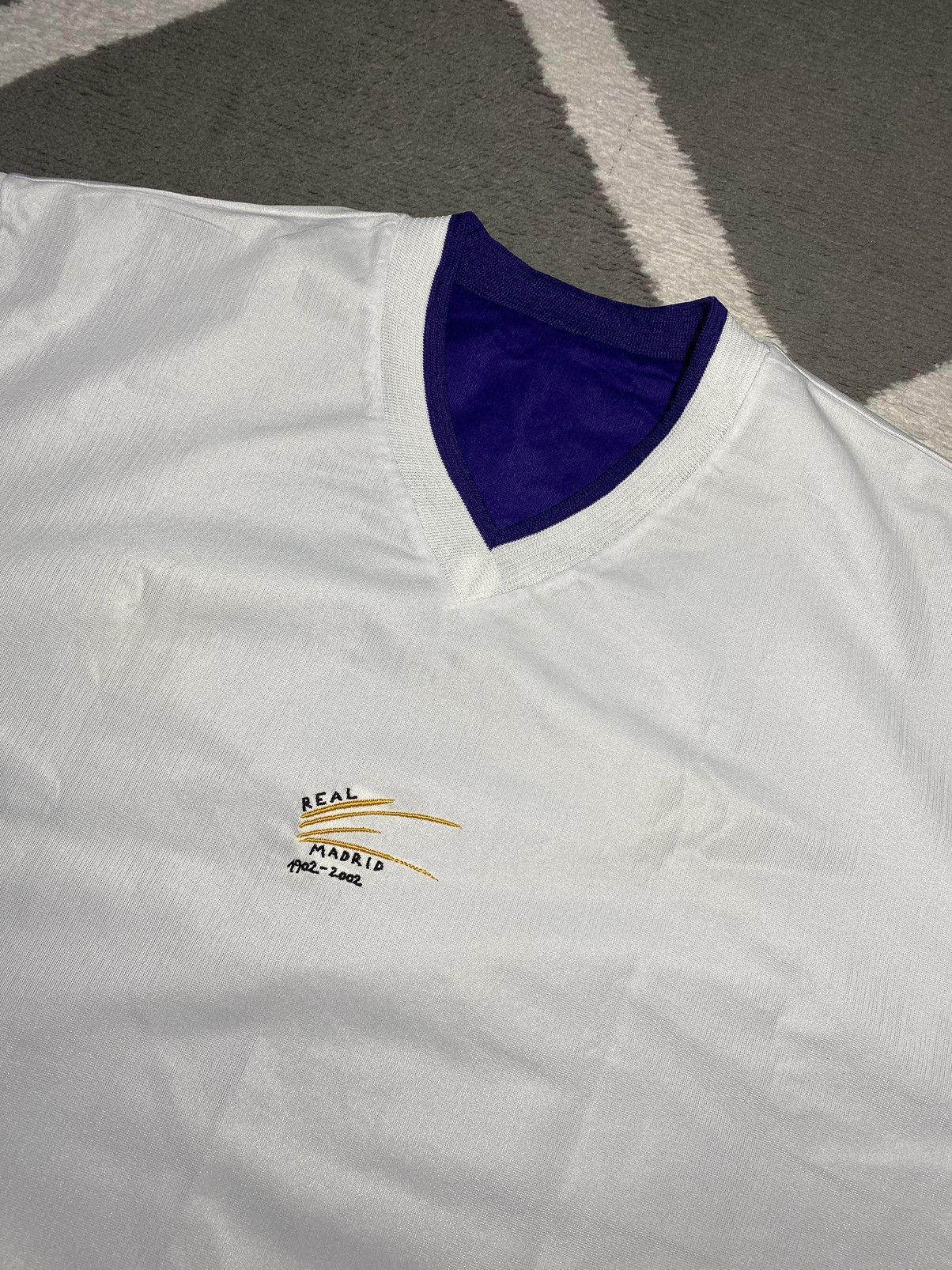 Adidas × Vintage Vintage 2001-02 Adidas Real Madrid Third Shirt Reversible Size US XL / EU 56 / 4 - 10 Thumbnail