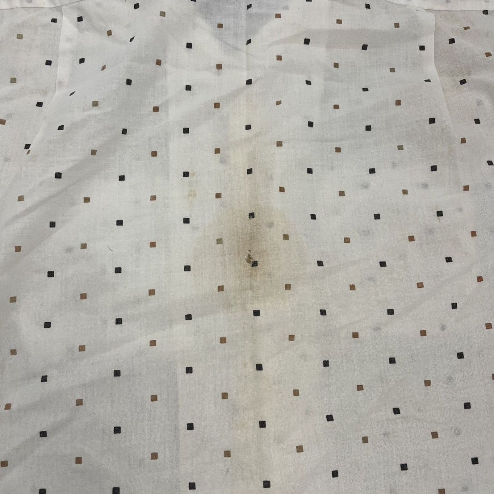 Other Vintage 60s Archdale White Pattern Loop Collar Shirt Size US XL / EU 56 / 4 - 4 Thumbnail