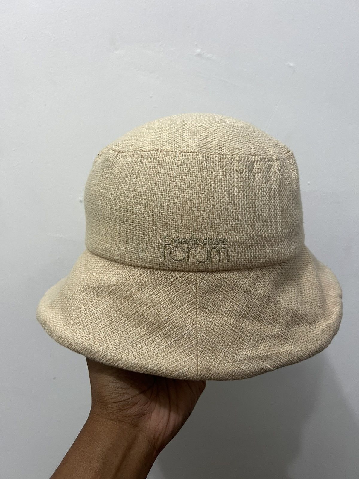 Japanese Brand Marie Clarie Forum Japan Bucket Hat Size ONE SIZE - 2 Thumbnail