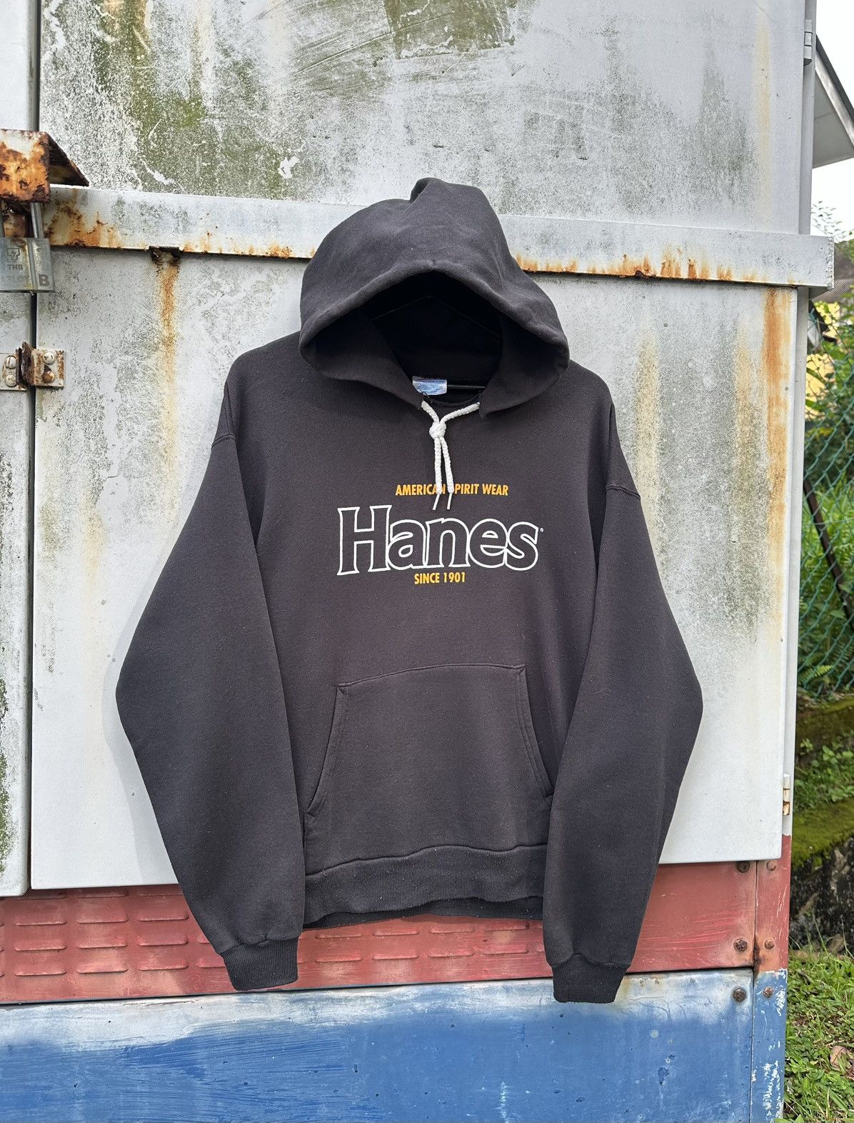 Vintage Vintage Hanes Boxy Hoodie Size US S / EU 44-46 / 1 - 3 Thumbnail