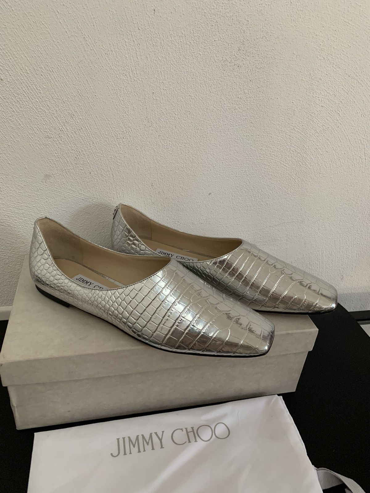 Jimmy Choo Jimmy Choo Leather Mocassino Retail €650 Size US 10 / IT 40 - 8 Thumbnail