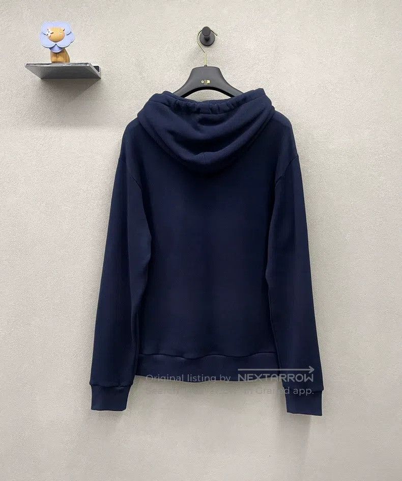 Louis Vuitton Louis Vuitton Navy Blue Beaded hoodie Size US M / EU 48-50 / 2 - 3 Thumbnail