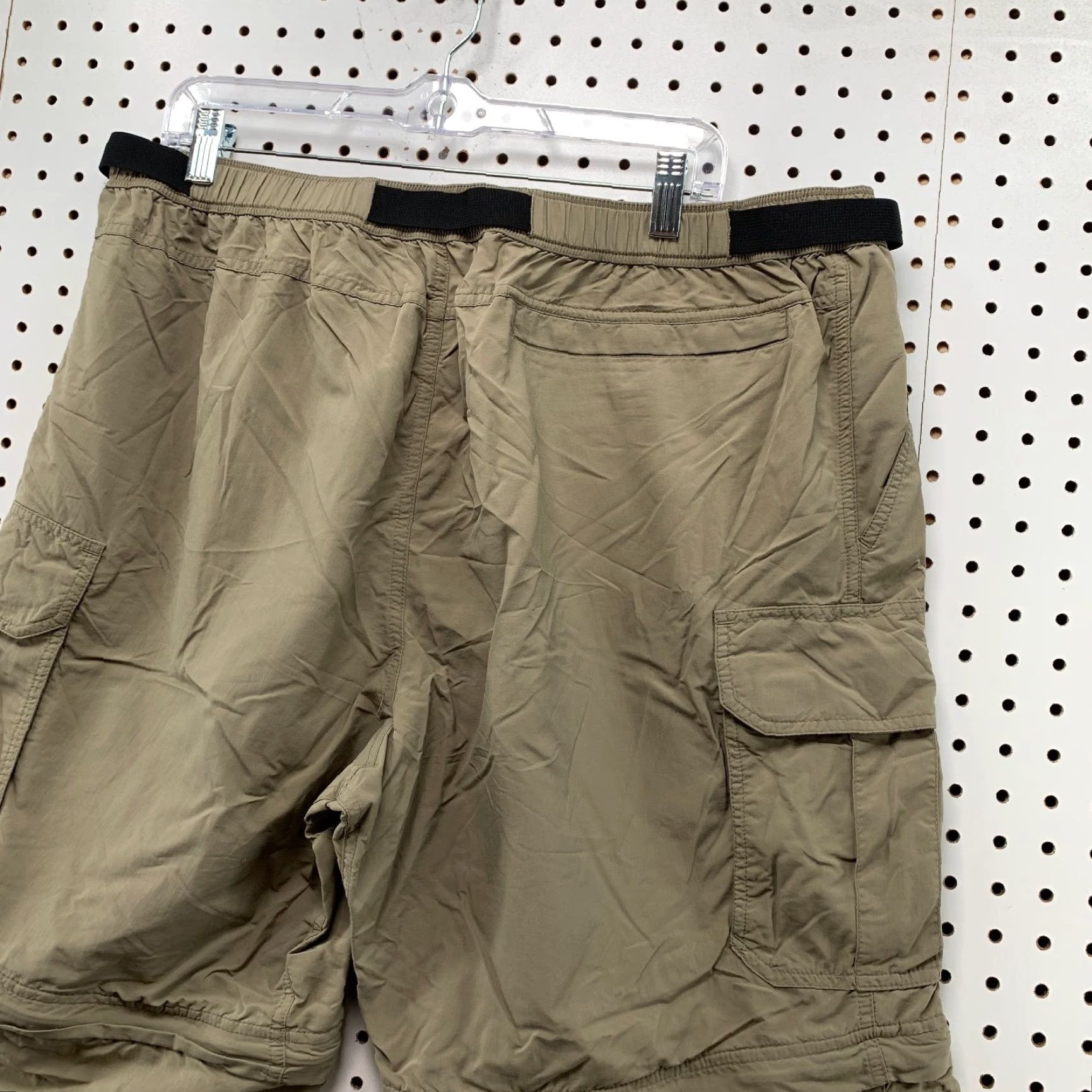 Vintage Gander Mountain Guide Series Mens 2XL Convertible Cargo Pant Tan 36x28.5 Beige Nylon Straight Pocket Cargo Size US 39 - 7 Thumbnail