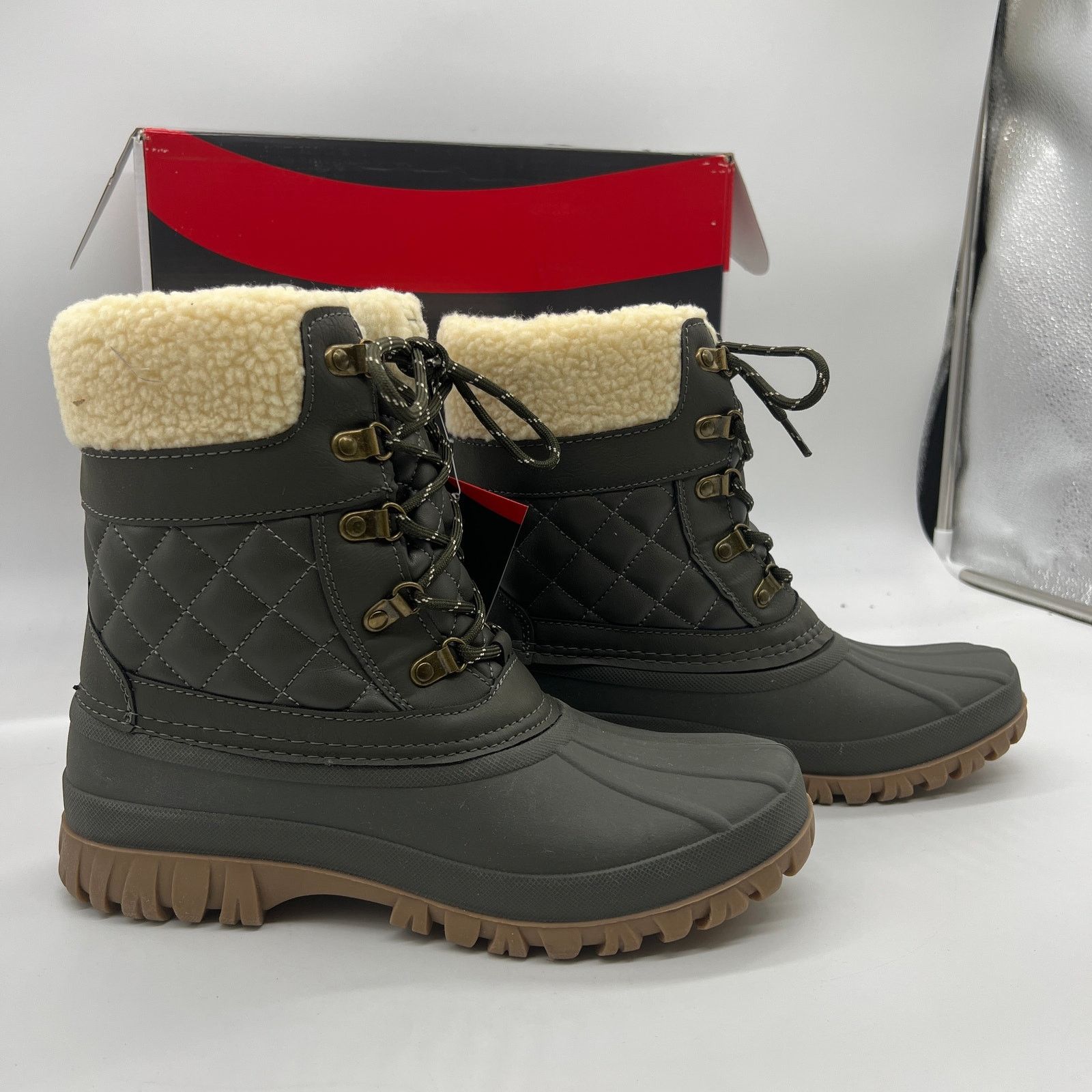 Other Cougar Waterproof Winter Boots Size 10Medium Green Size US 10 / IT 40 - 6 Thumbnail