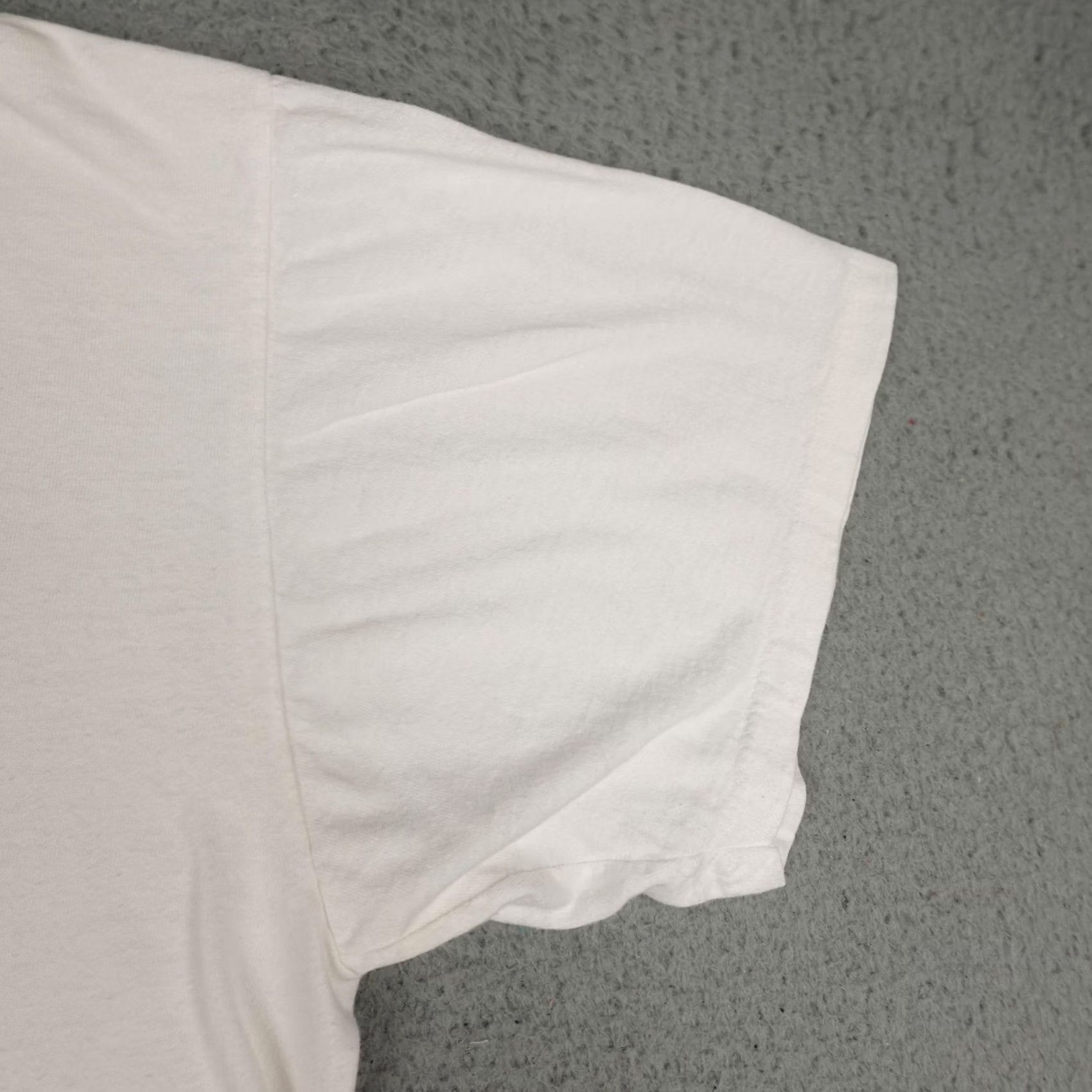 Vintage VINTAGE Oneita Shirt Mens XL White Graphic Print 90s Retro Athletic Crew Neck Short Sleeve T-Shirt Visually Pre-Owned Size US XL / EU 56 / 4 - 6 Thumbnail