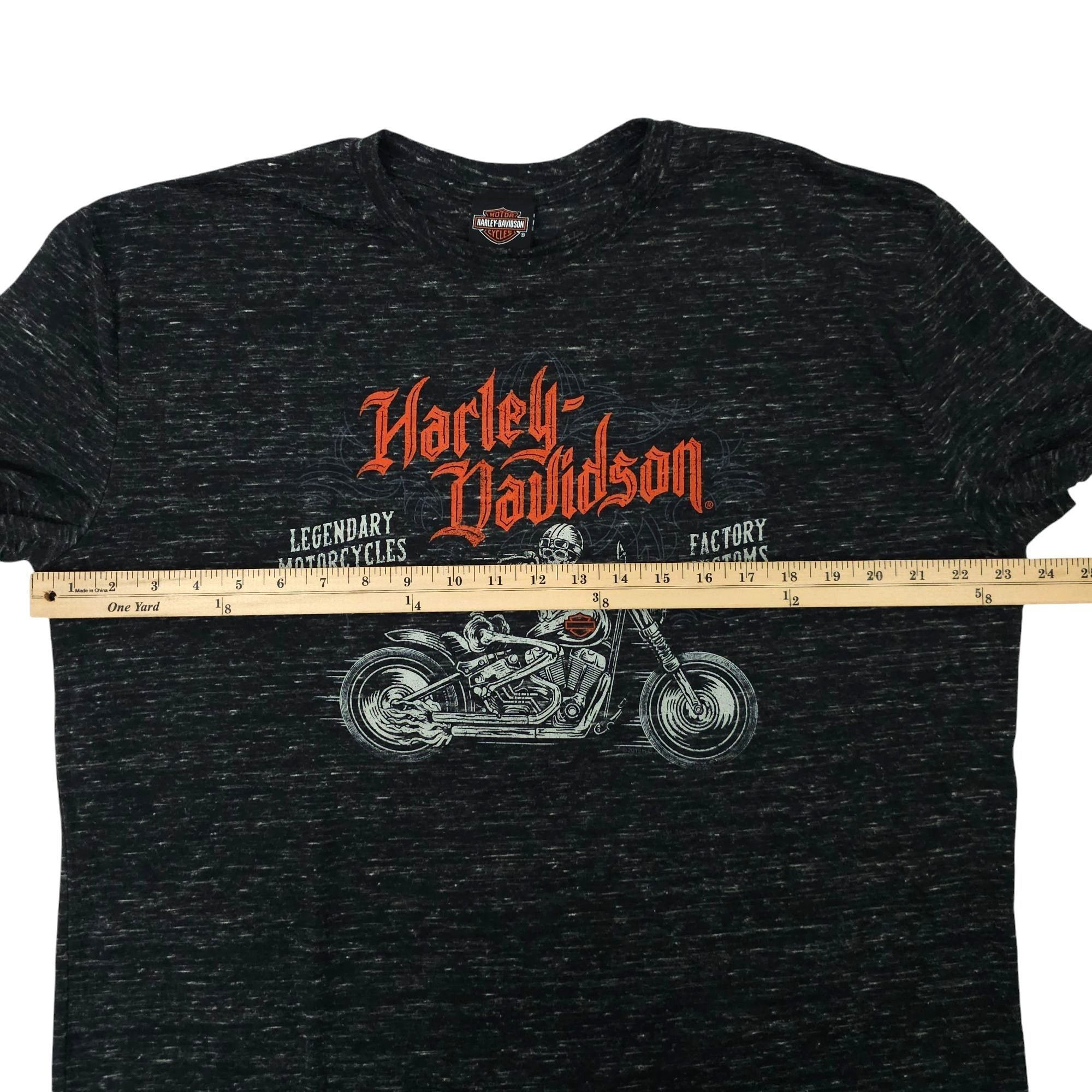 Harley Davidson Harley Davidson T Shirt Mens XL Double Sided 2019 Skeleton Size US XL / EU 56 / 4 - 3 Thumbnail