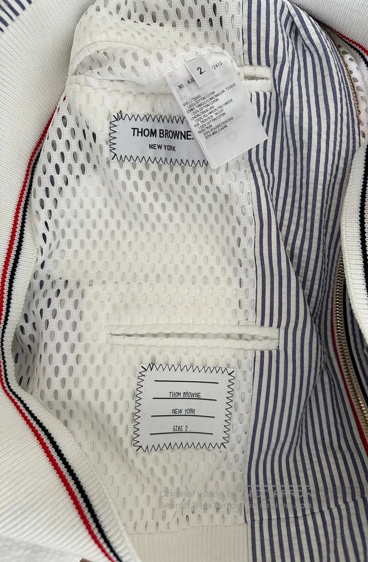 Thom Browne THOM BROWNE Blouson Jacket Patch Embroidery. Size US M / EU 48-50 / 2 - 4 Thumbnail