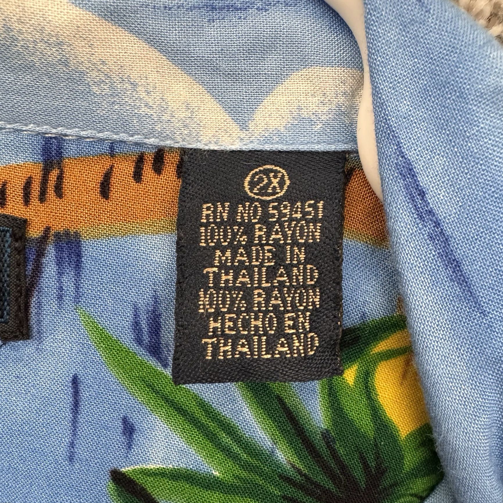 Etro VINTAGE 90s Y2K Hawaiian Shirt Men 2X Big Tropical Boho Retro Vacation Beachwear Size US XXL / EU 58 / 5 - 5 Thumbnail
