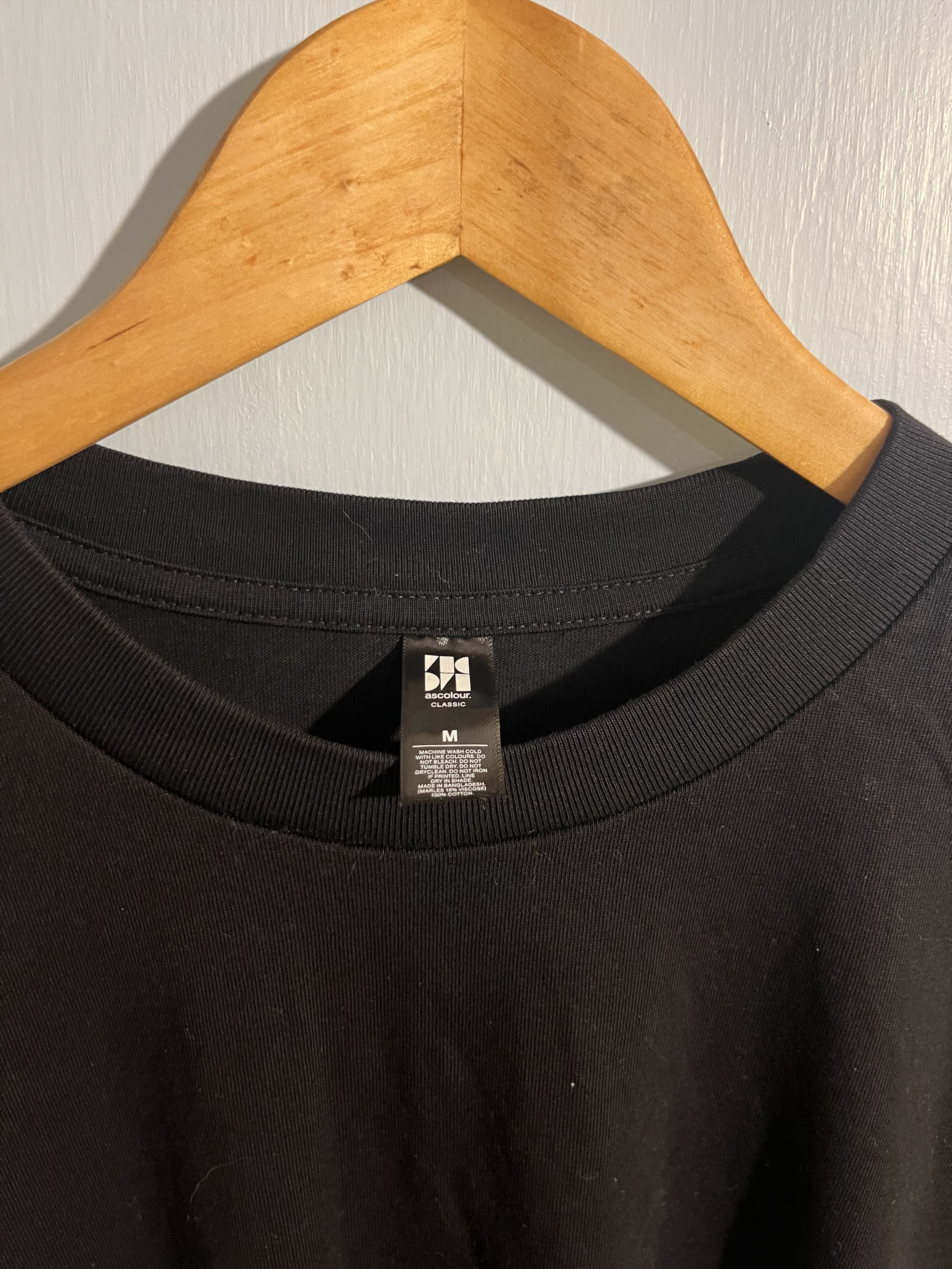 AS Colour Black Classic Tee 5026 Size US M / EU 48-50 / 2 - 2 Thumbnail