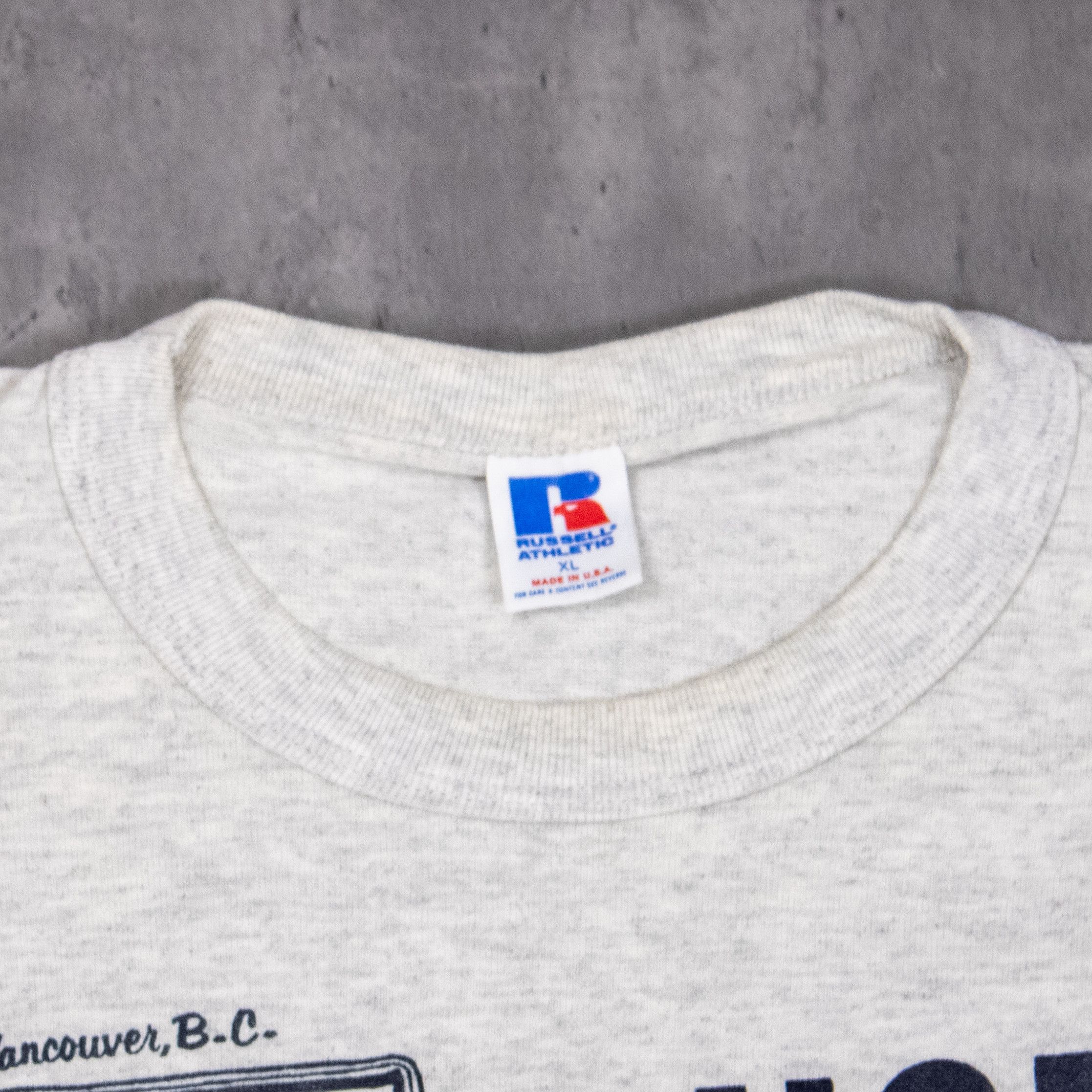 Russell Athletic × Vintage Vintage 1992 Puget Sound Cascades Single Stitch Gray Tee Size US M / EU 48-50 / 2 - 6 Thumbnail