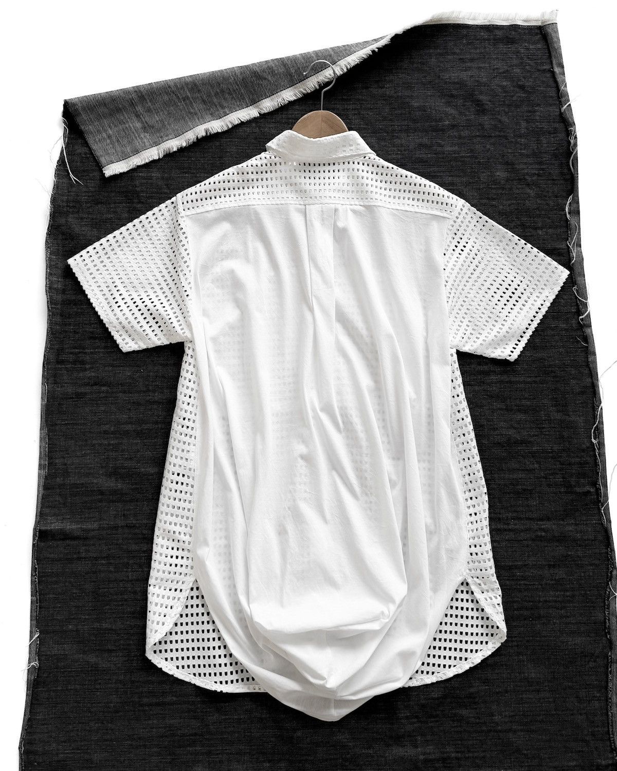 Tsumori Chisato TSUMORI CHISATO WHITE MESH SHIRT Size M / US 6-8 / IT 42-44 - 7 Thumbnail