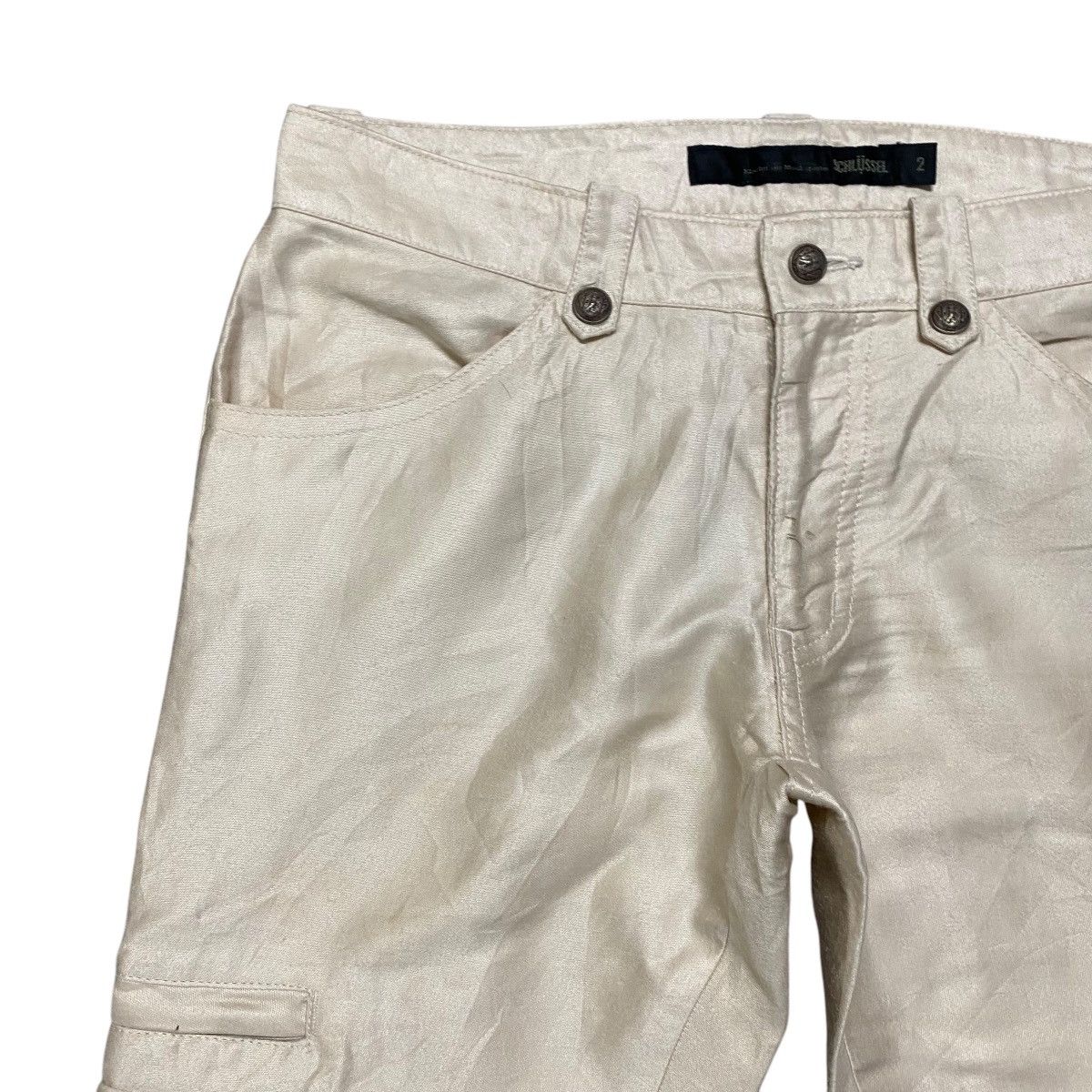 Schlussel Schlussel Cargo Flare Pants Shining Size US 29 - 4 Thumbnail