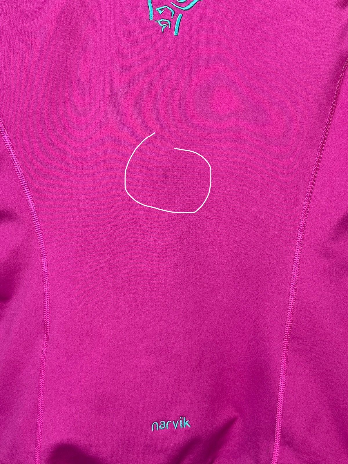 Norrona Norrona Narvik Warm2 Stretch Pink Zip Fleece Women’s Jacket Size XS / US 0-2 / IT 36-38 - 13 Thumbnail