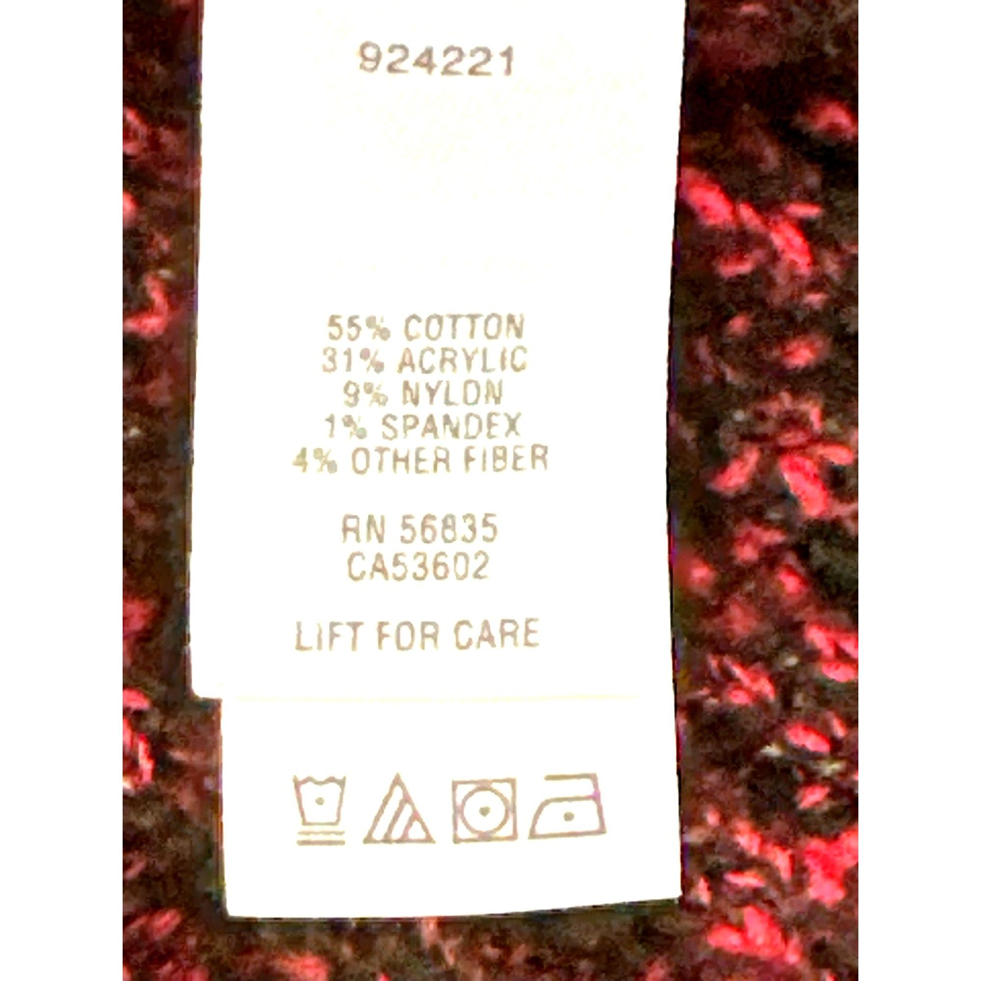 Cabelas Cabelas Burgundy Black Button Up Hooded Sweater Cozy Knit Co Size L / US 10 / IT 46 - 6 Thumbnail