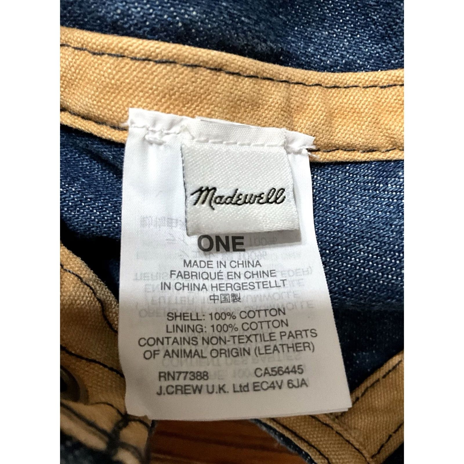 Madewell VINTAGE MADEWELL Women's Baseball Cap ONE SIZE Size ONE SIZE - 3 Thumbnail