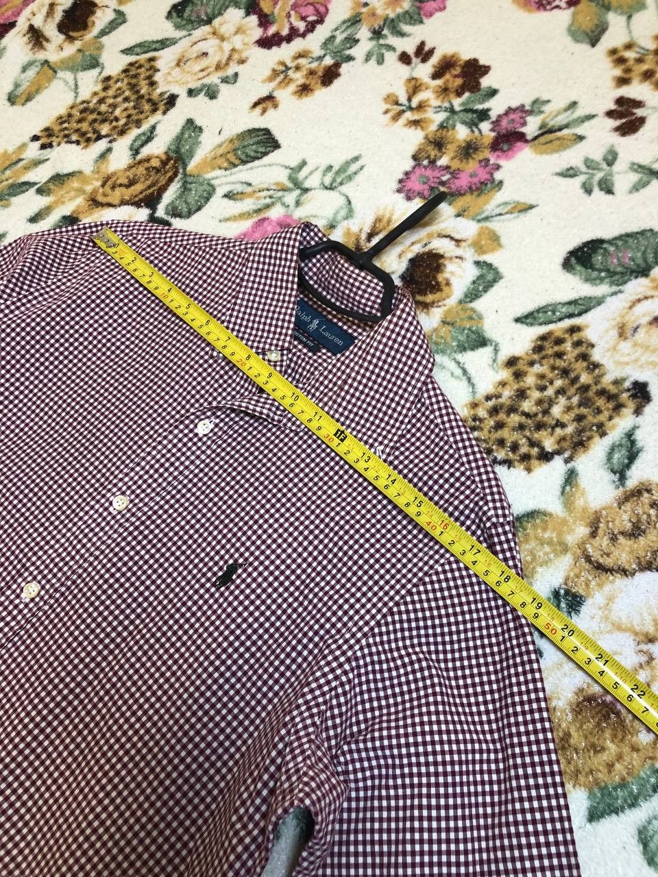 Polo Ralph Lauren Ralph Lauren Custom Fit button-down shirt in a and white Size US M / EU 48-50 / 2 - 6 Thumbnail