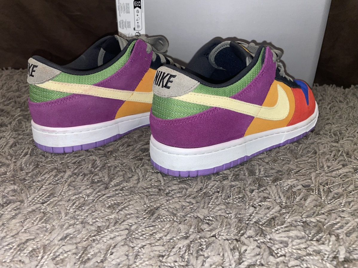 Nike Size 10M - Nike Dunk Low SP Retro Viotech 2019 NO BOX Size US 10 / EU 43 - 3 Thumbnail